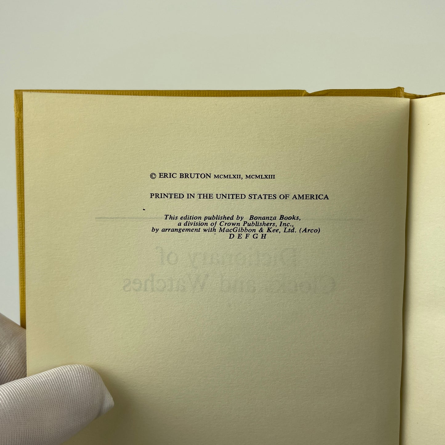 Nov Lot 54- Dictionary of Clocks and Watches | Bruton