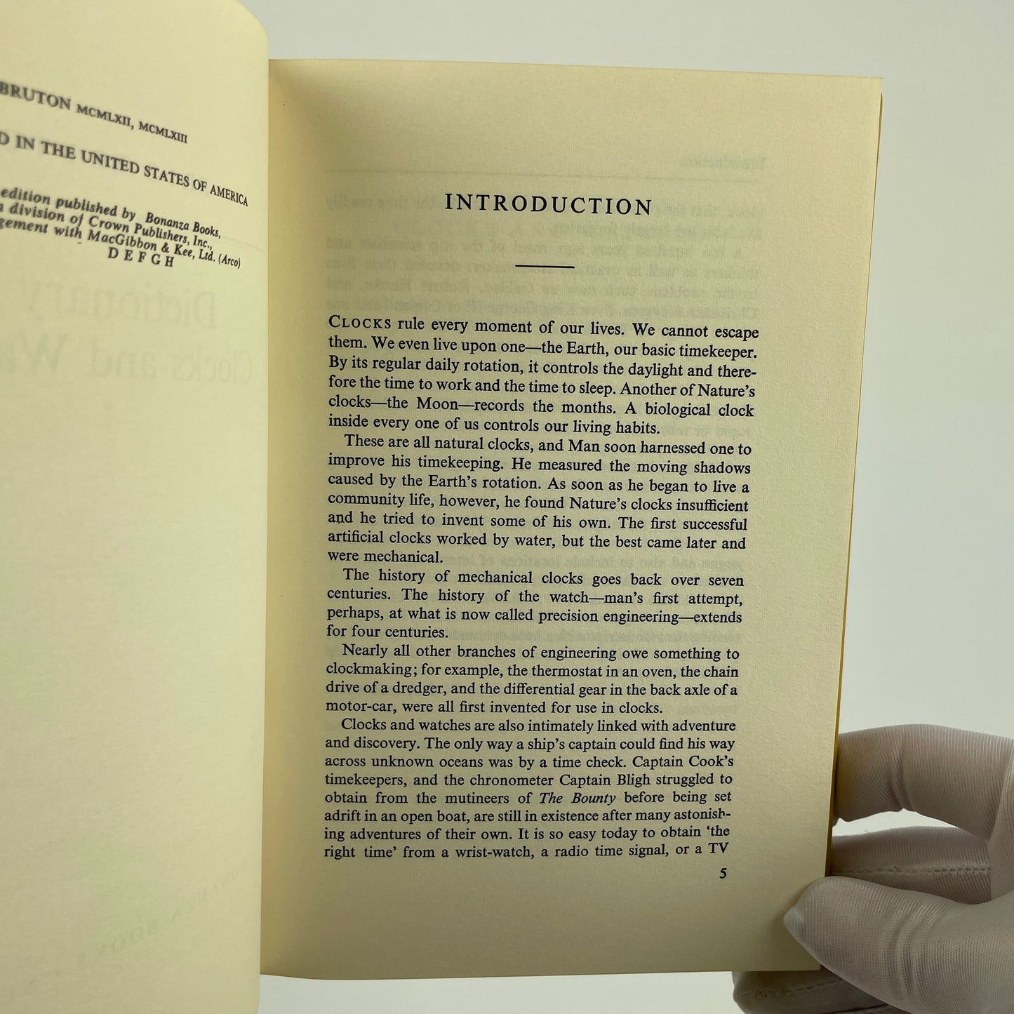 Nov Lot 54- Dictionary of Clocks and Watches | Bruton