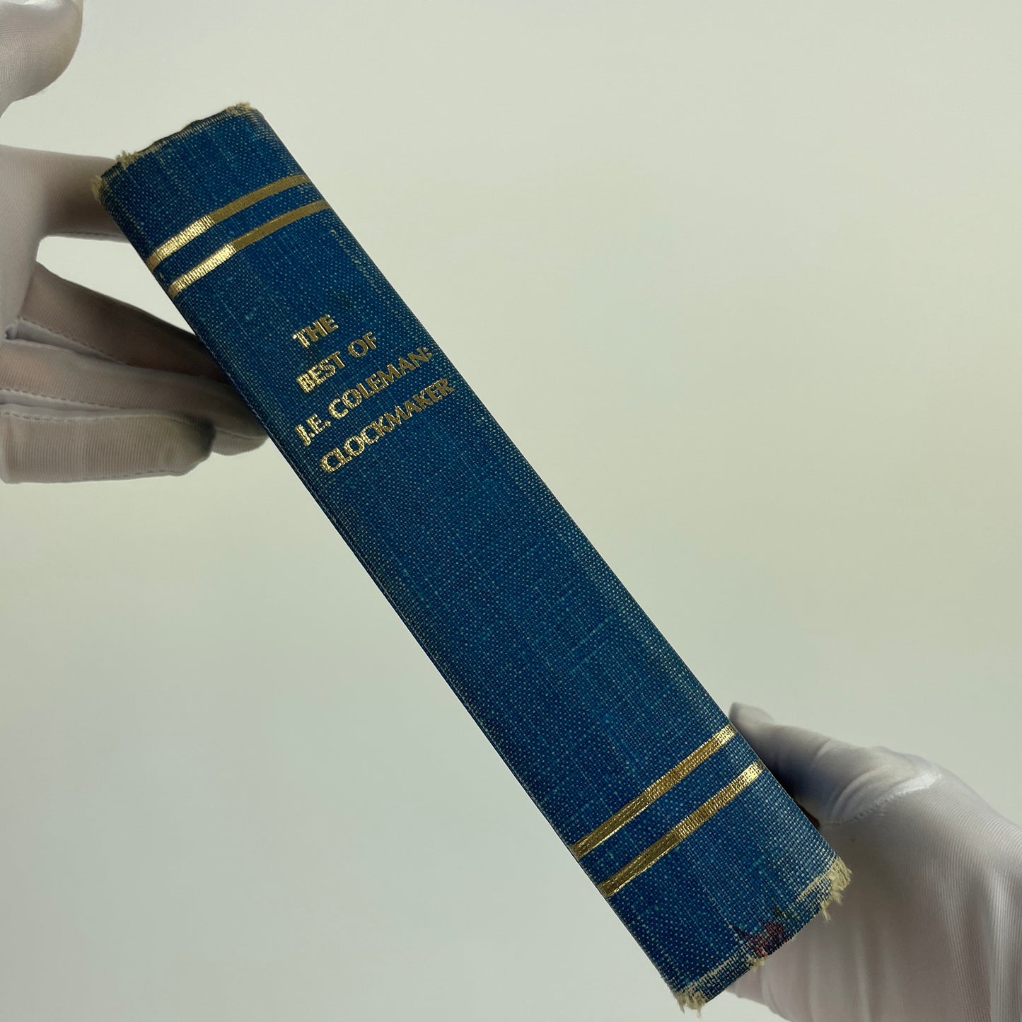 Nov Lot 9- The Best of J.E. Coleman: Clockmaker
