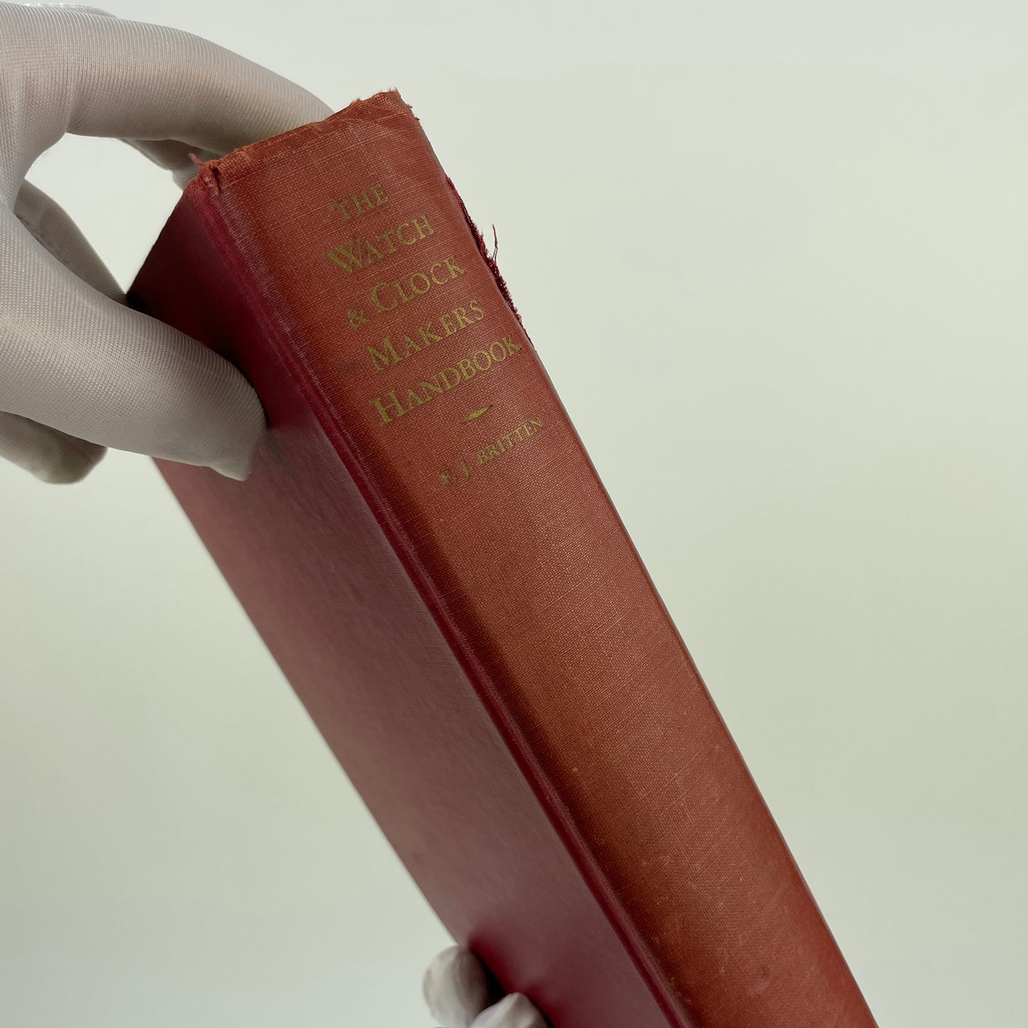 Nov Lot 78- The Watch and Clock Makers Handbook | Britten