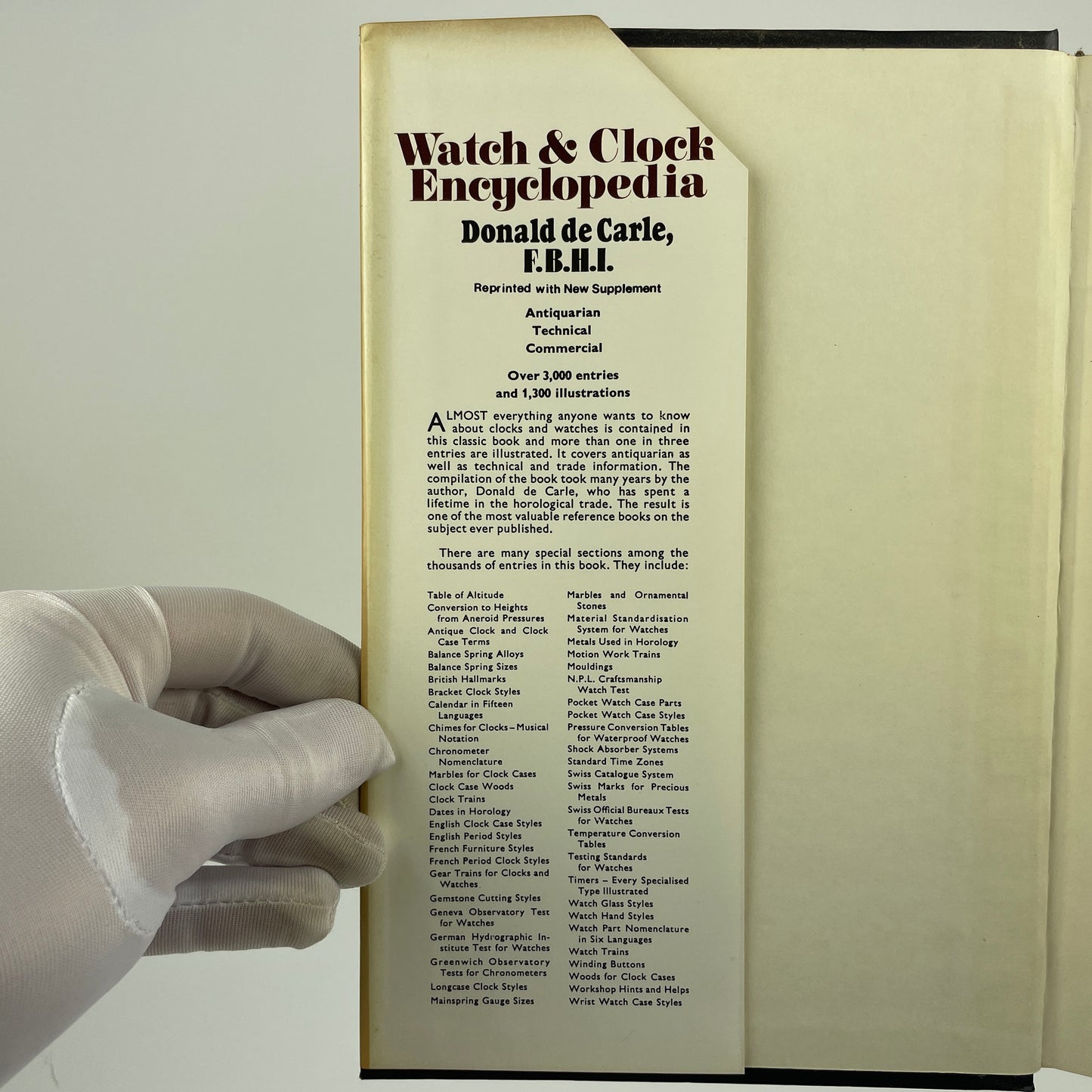 Nov Lot 46- Watch & Clock Encyclopedia