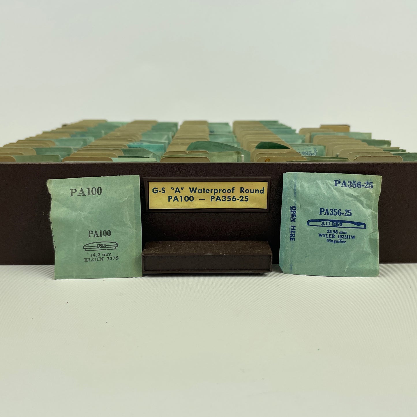Nov Lot 76- NOS G-S PAS “Waterproof” Round Crystals