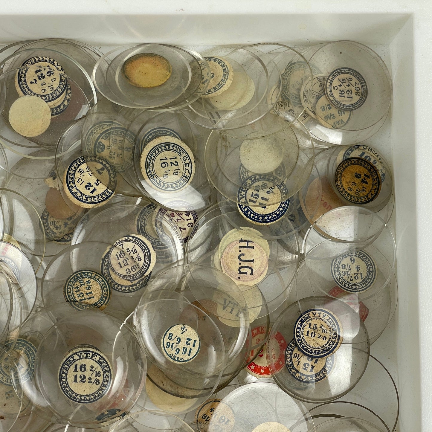 Nov Lot 4- NOS Glass Watch Crystals