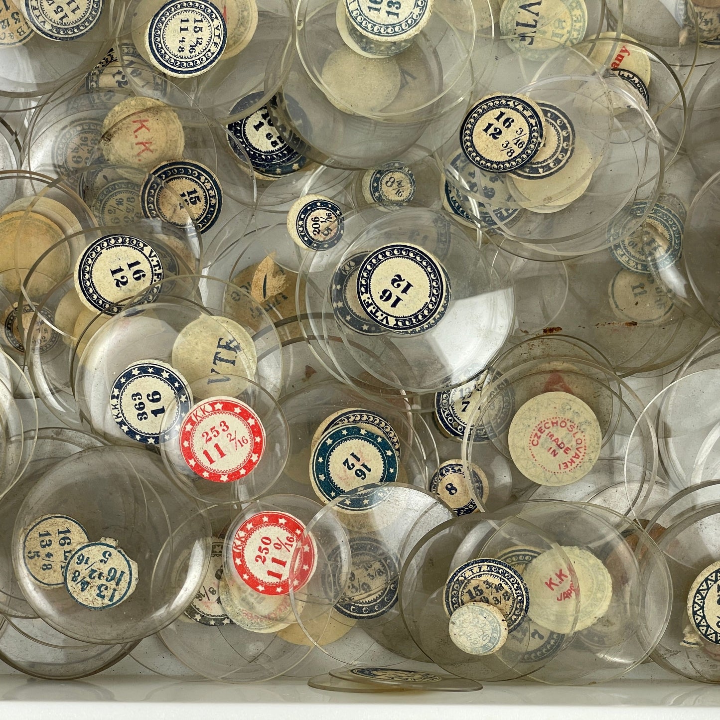 Nov Lot 4- NOS Glass Watch Crystals