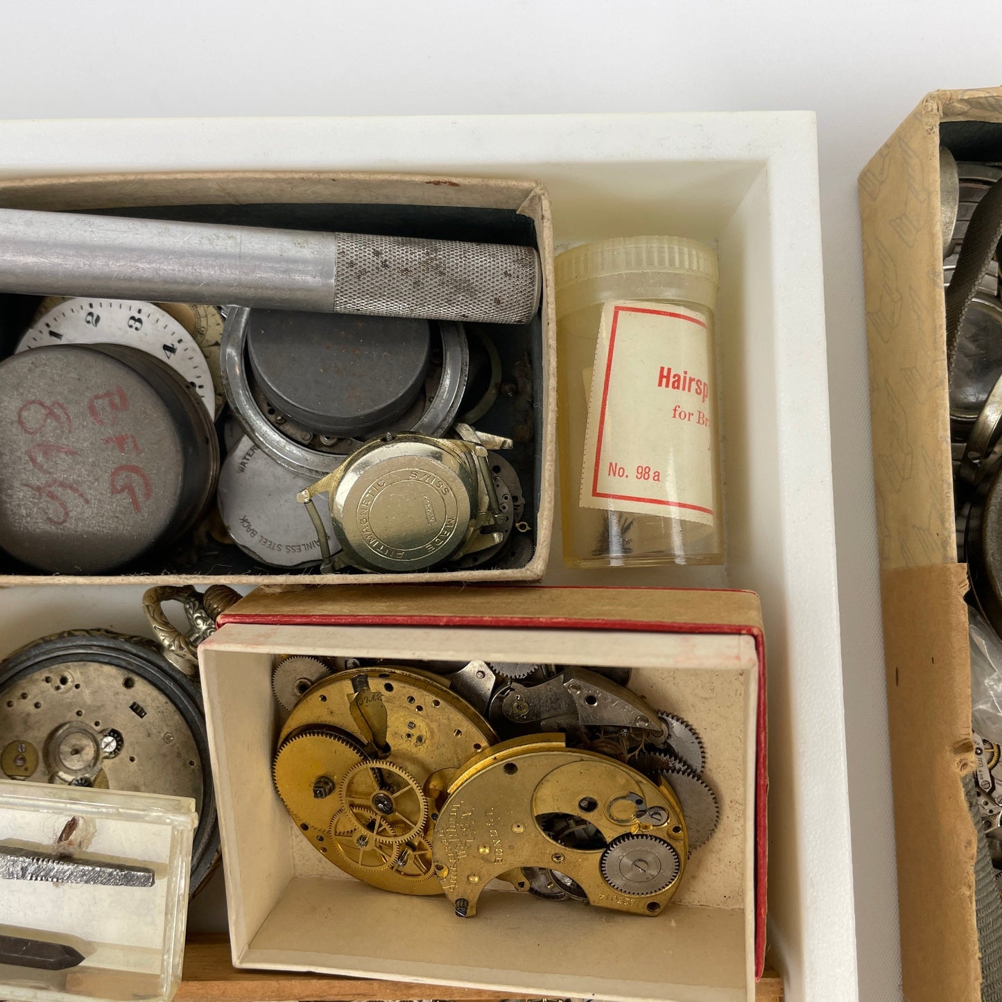 Nov Lot 38- American & Swiss Tray Assortment