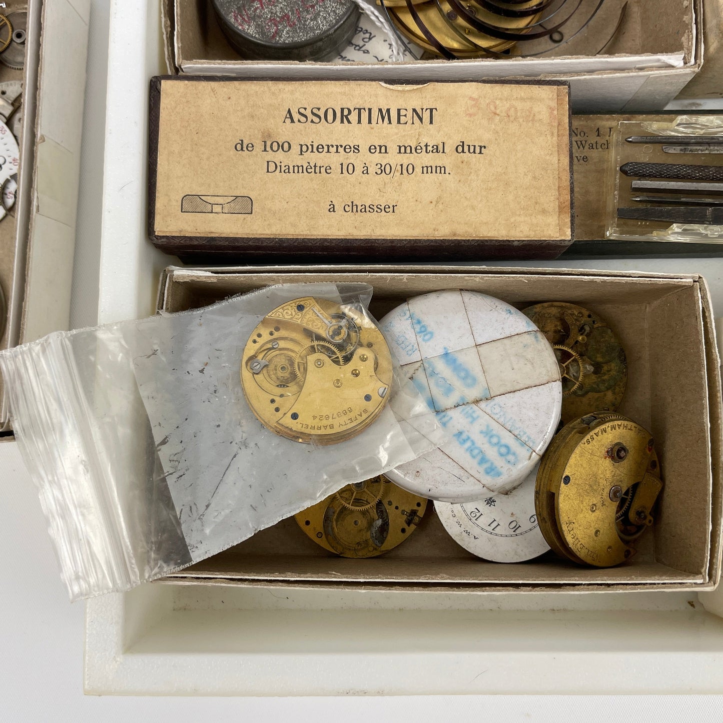 Nov Lot 38- American & Swiss Tray Assortment