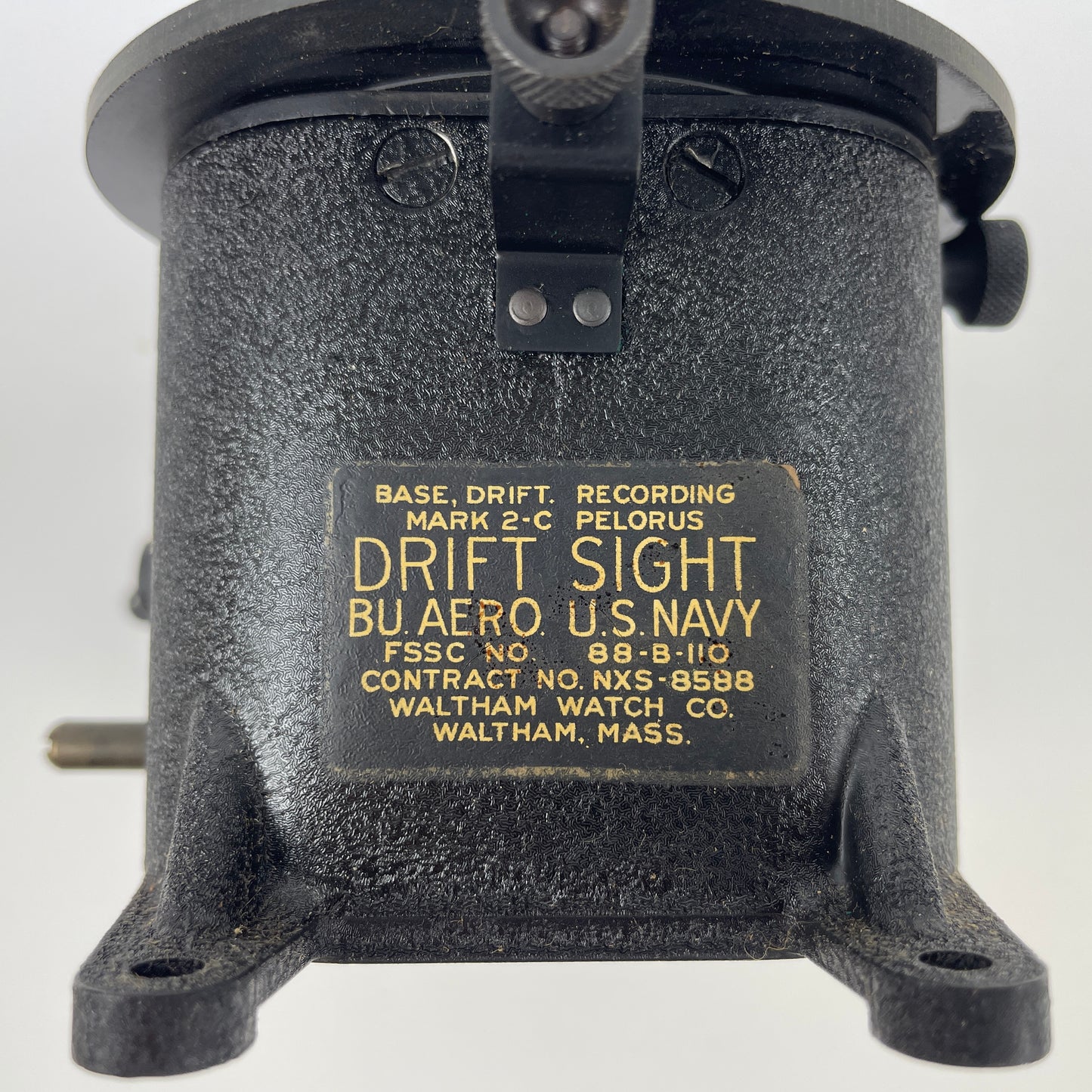 Nov Lot 59- U.S. Navy Mark 2-C Pelorus Drift Sight