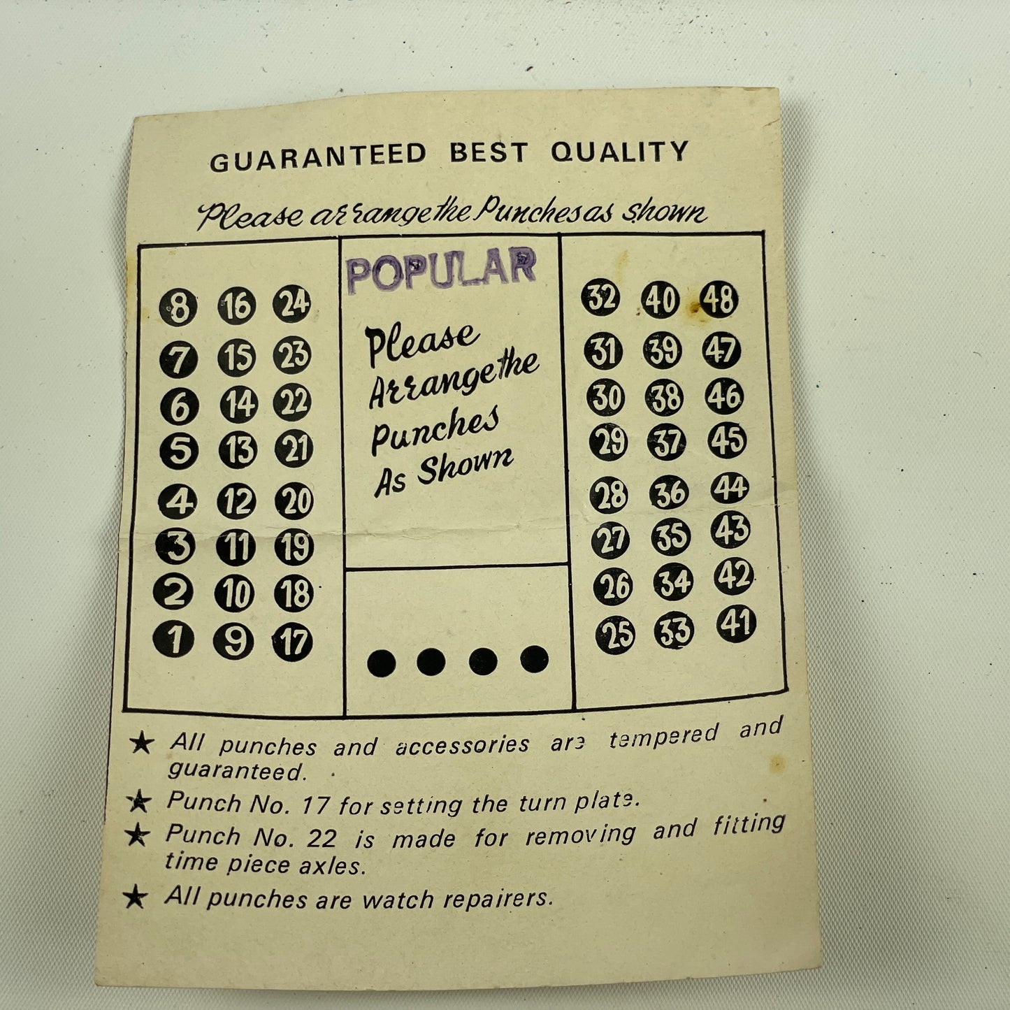Nov Lot 27- Staking Set Boxed