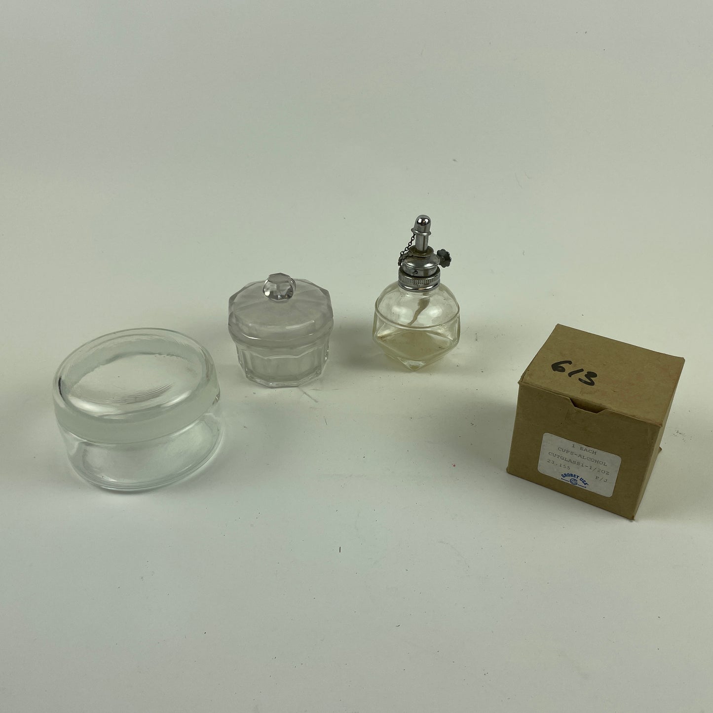 Nov Lot 56- Alcohol Lamp & Cups Set