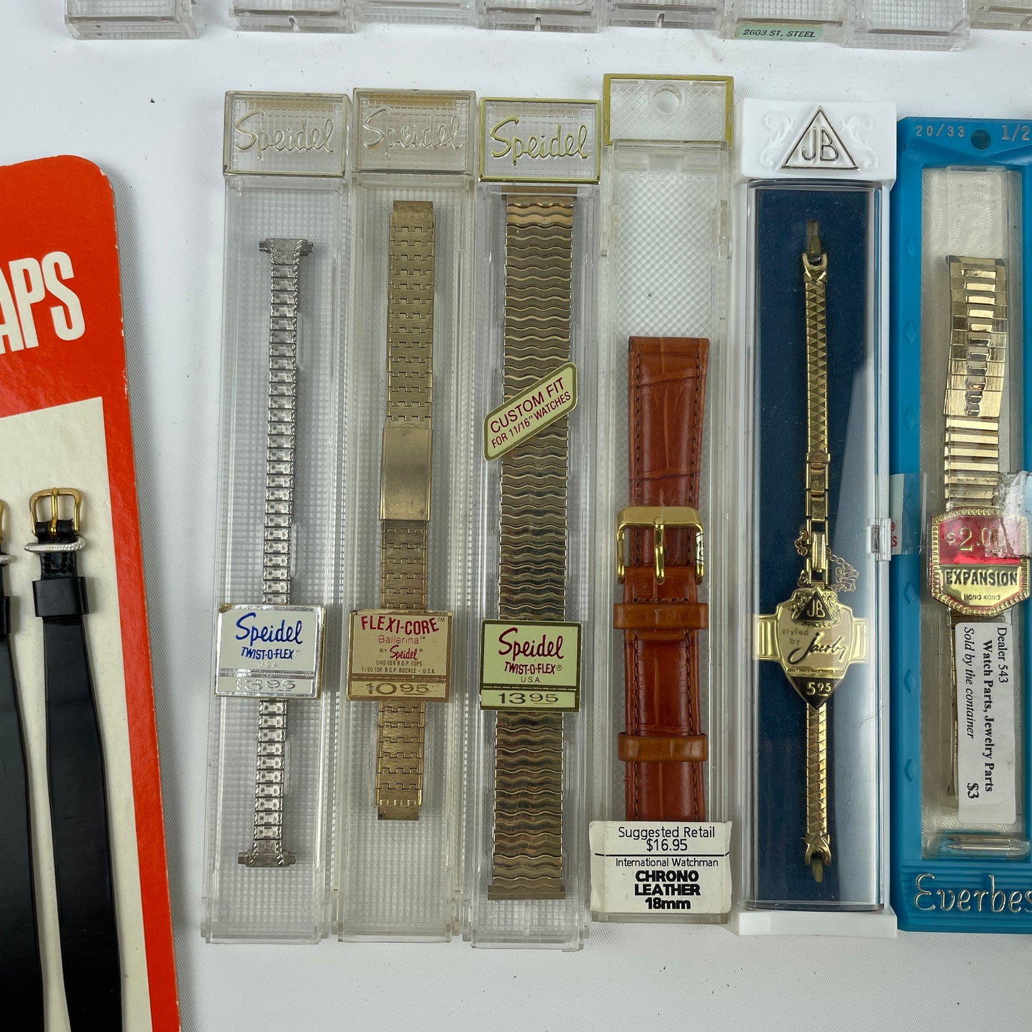 Nov Lot 57- NOS Speidel Men’s & Ladies Wristwatch Bands