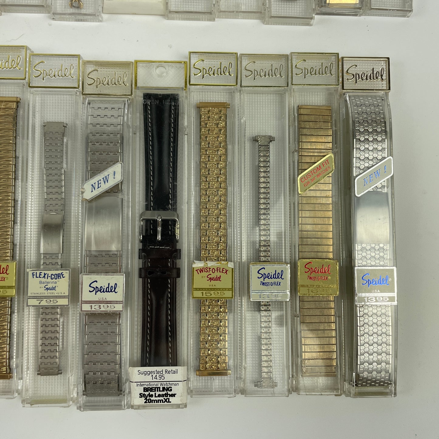 Nov Lot 57- NOS Speidel Men’s & Ladies Wristwatch Bands