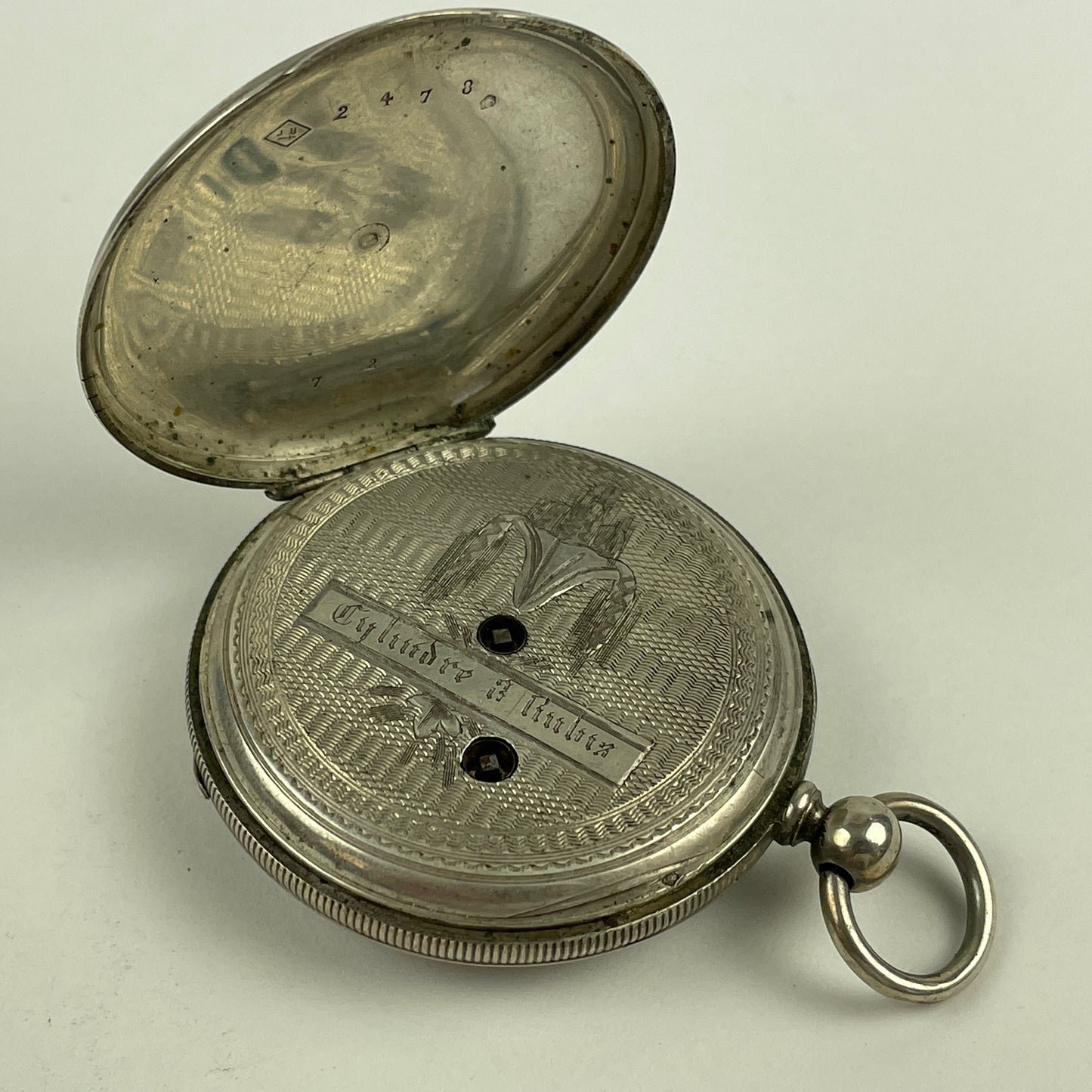 Nov Lot 16- Swiss Pocket Watch 18 Ligne