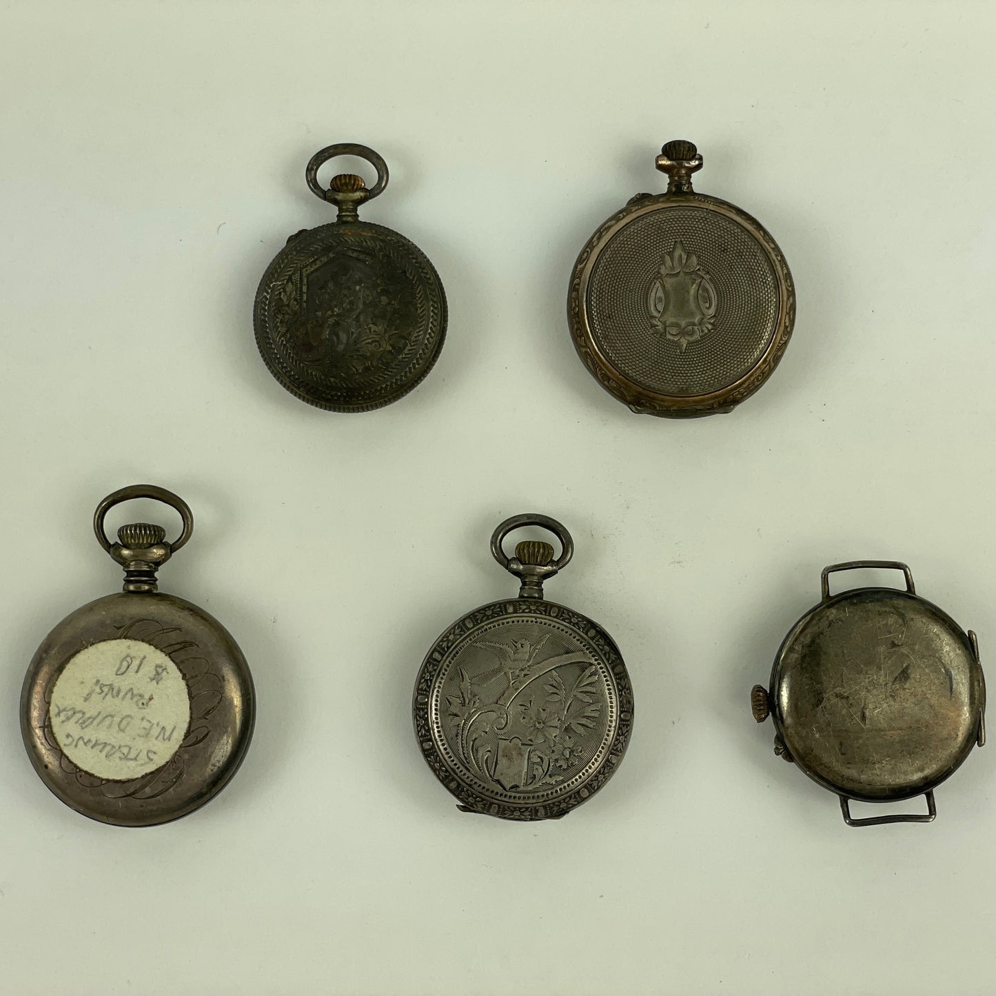 Nov Lot 28- Swiss Lapel & Military Watches (5)