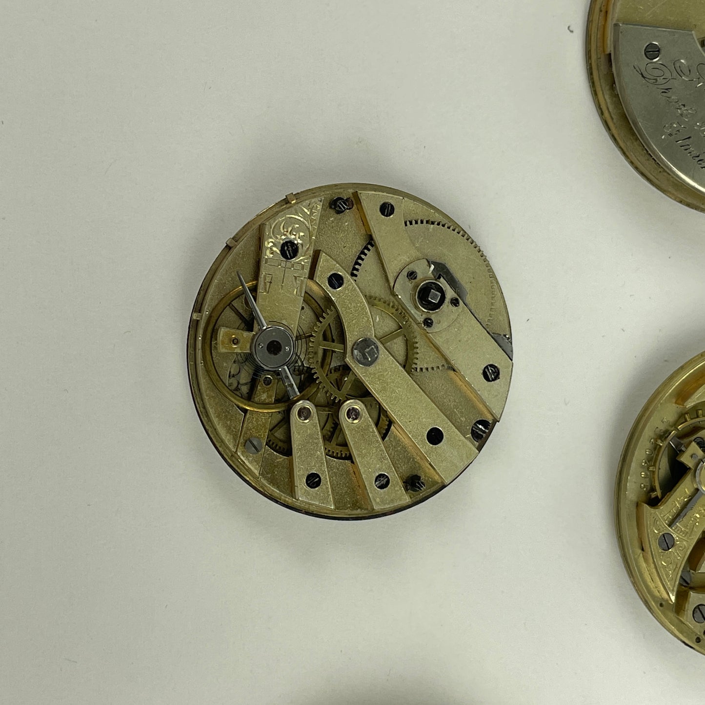 Nov Lot 62- Swiss Pocket Watch Movement Assortment (10)