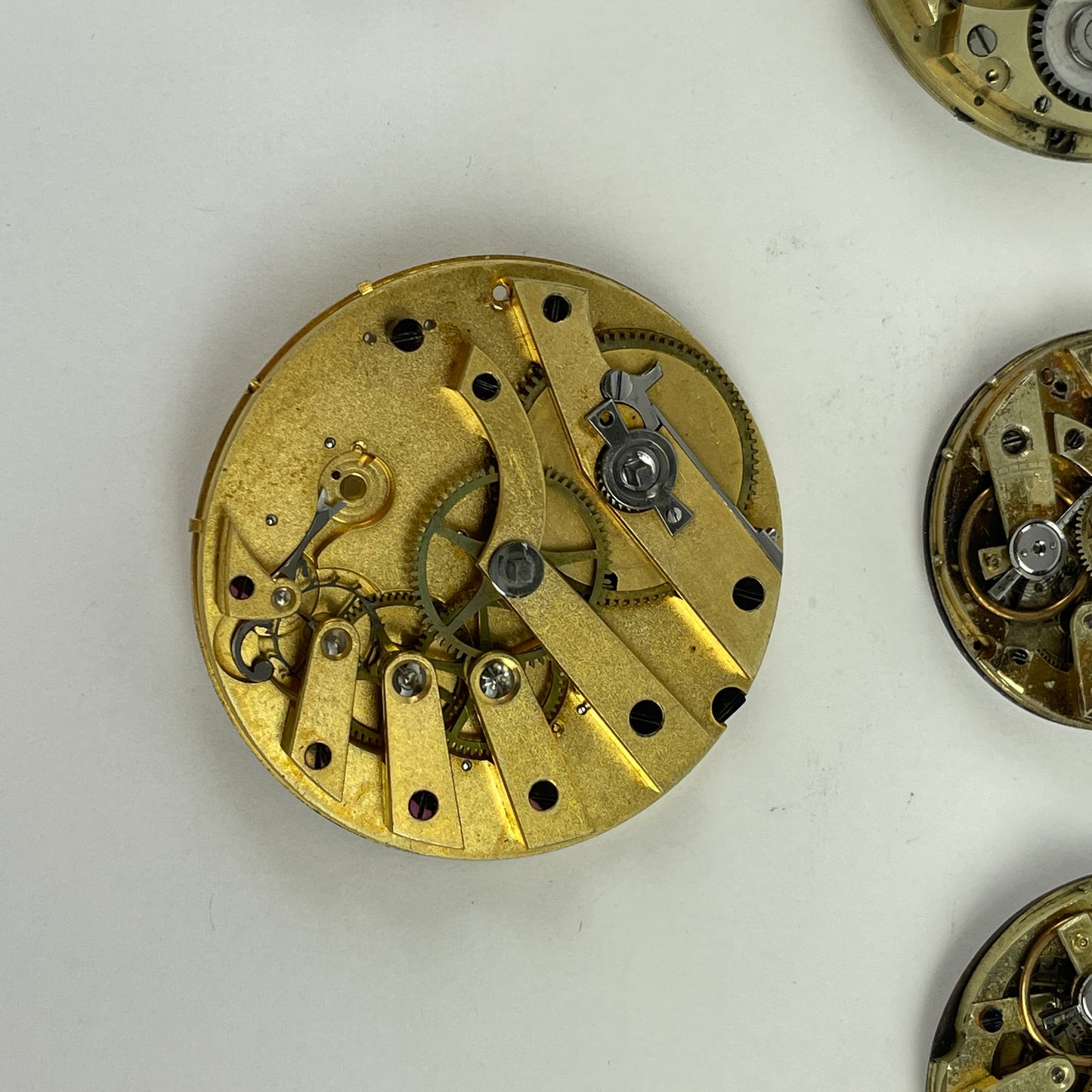 Nov Lot 62- Swiss Pocket Watch Movement Assortment (10)