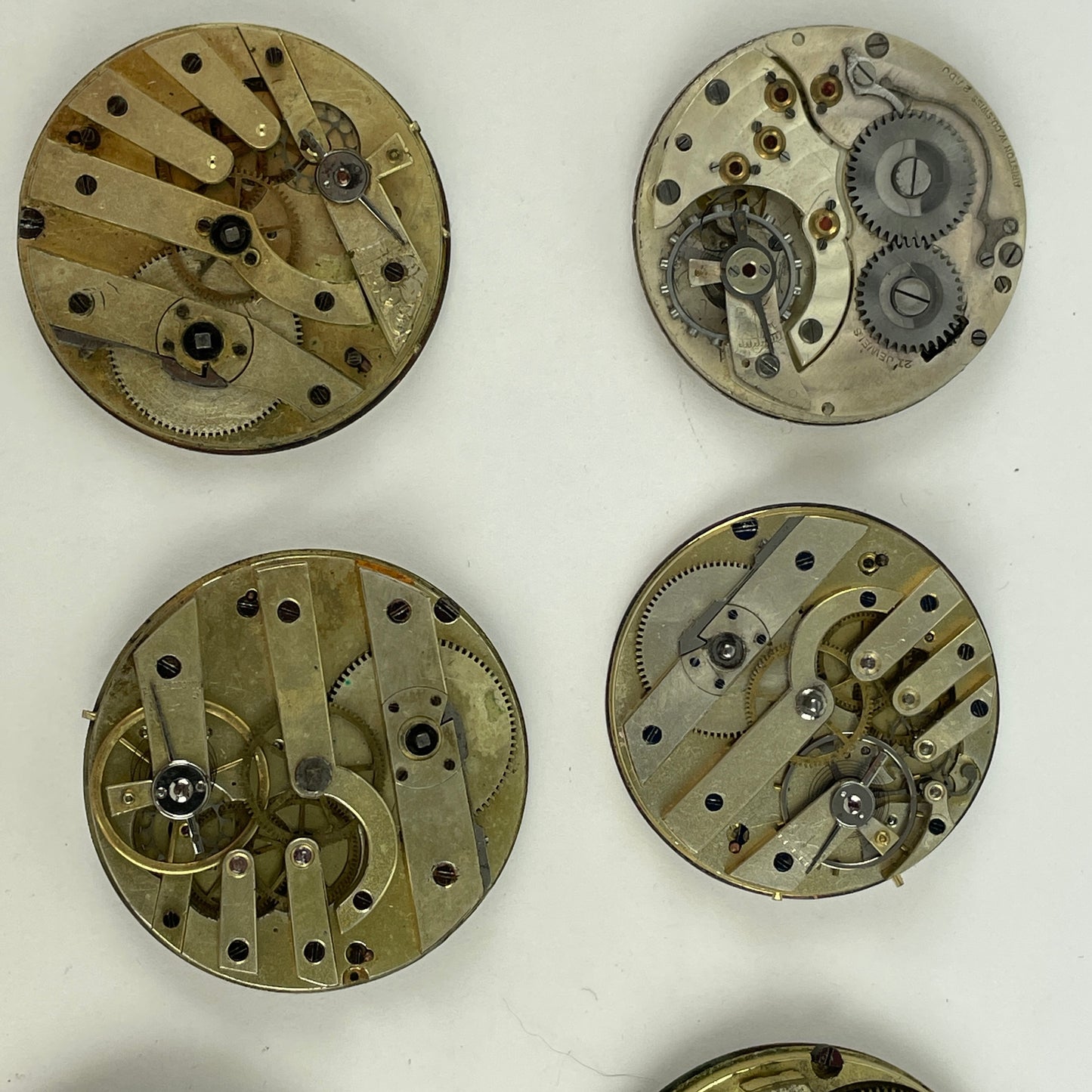 Nov Lot 63- Swiss Pocket Watch Movement Assortment (10)