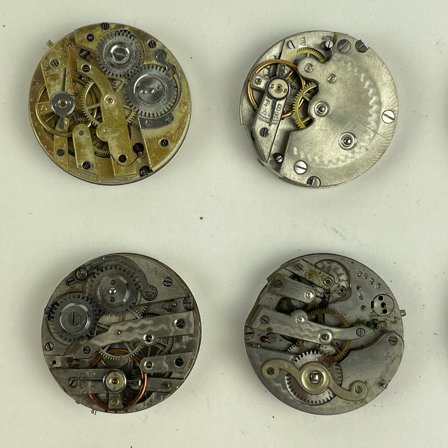 Nov Lot 65- Swiss & American Lapel Watch Movement Assortment (12)