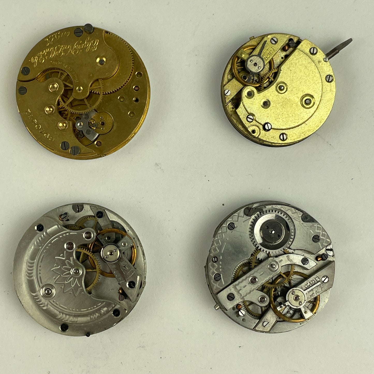 Nov Lot 65- Swiss & American Lapel Watch Movement Assortment (12)