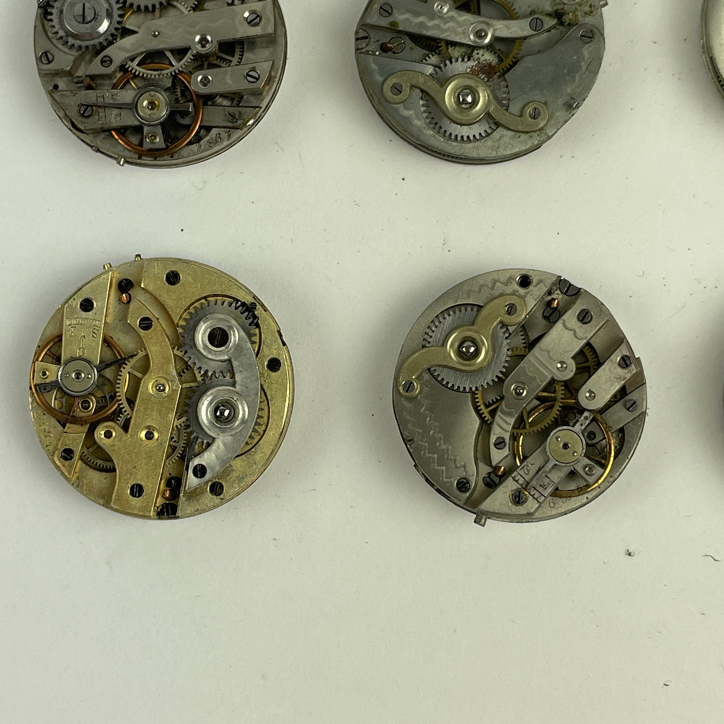 Nov Lot 65- Swiss & American Lapel Watch Movement Assortment (12)