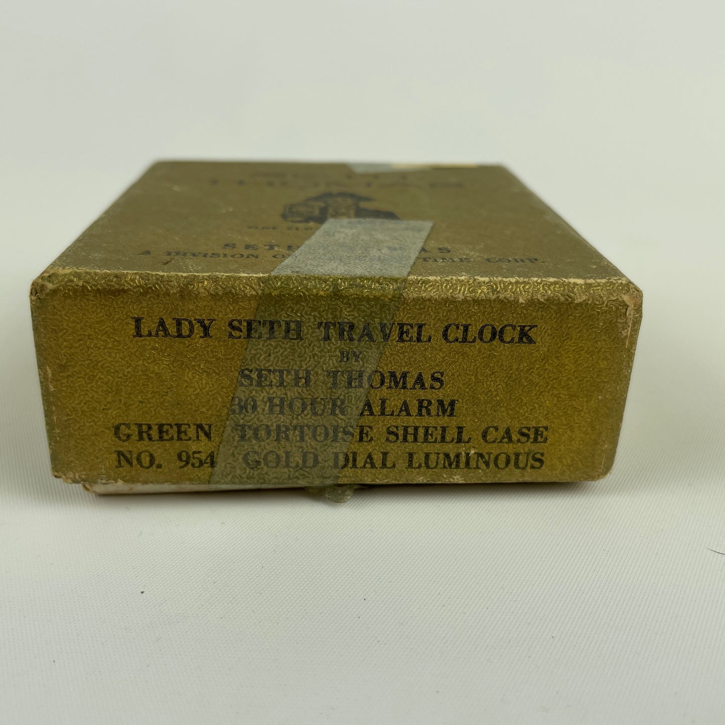 Nov Lot 90- Seth Thomas | Desk & Travel Clock