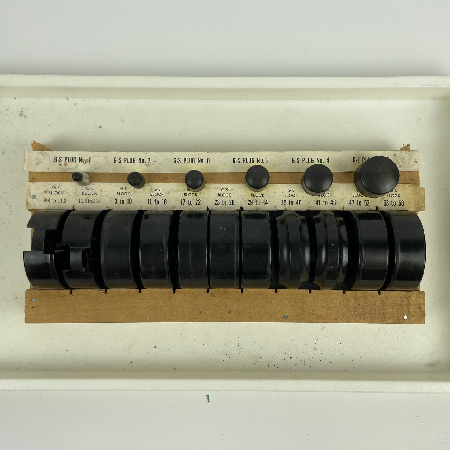 Nov Lot 89- Germanow Simon Block & Plug Set