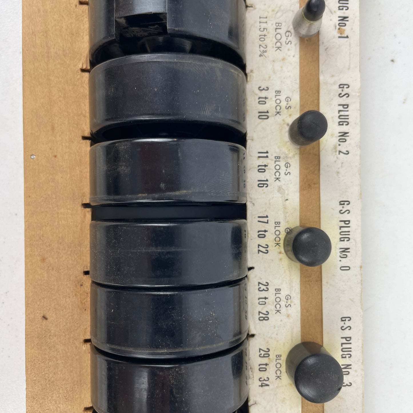 Nov Lot 89- Germanow Simon Block & Plug Set