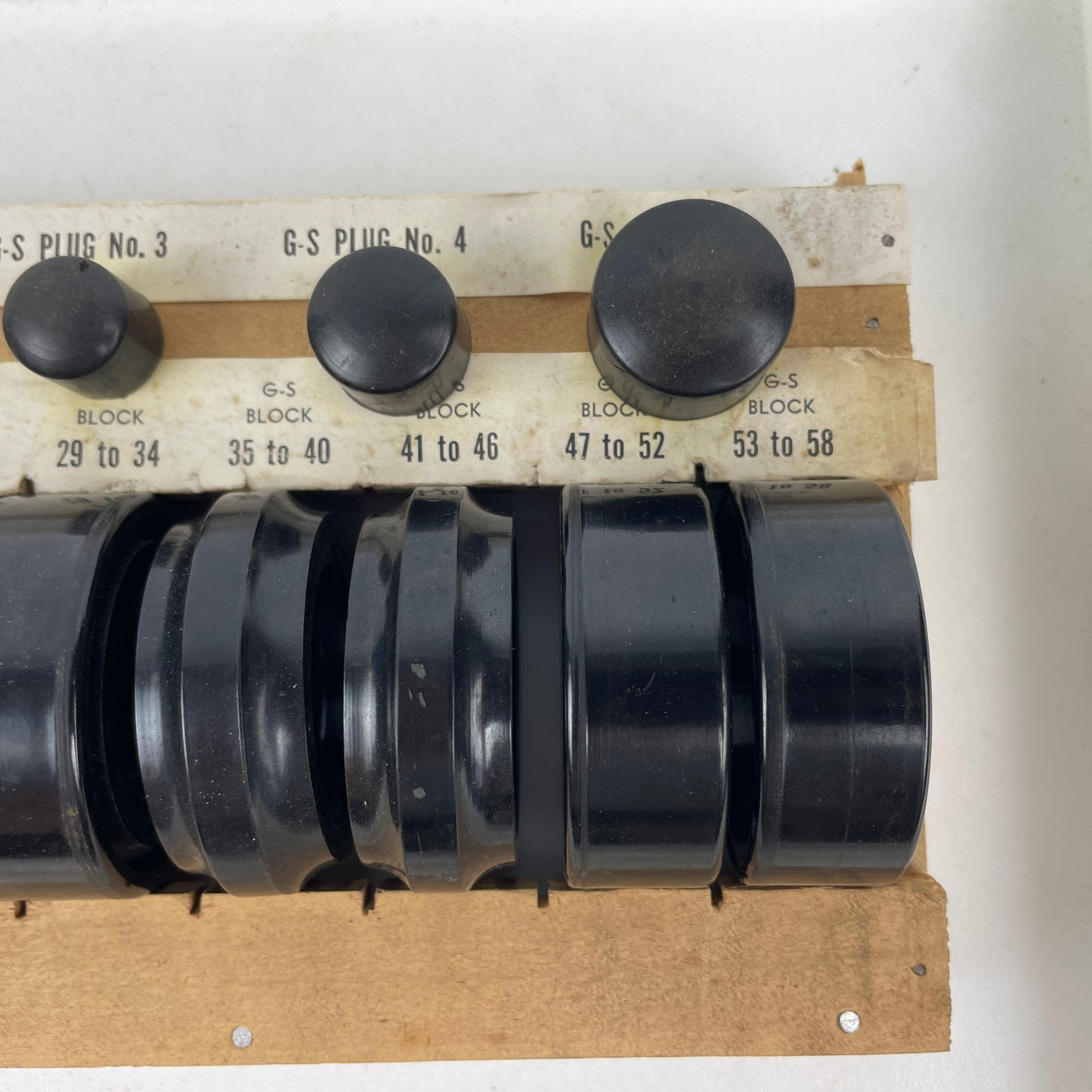 Nov Lot 89- Germanow Simon Block & Plug Set