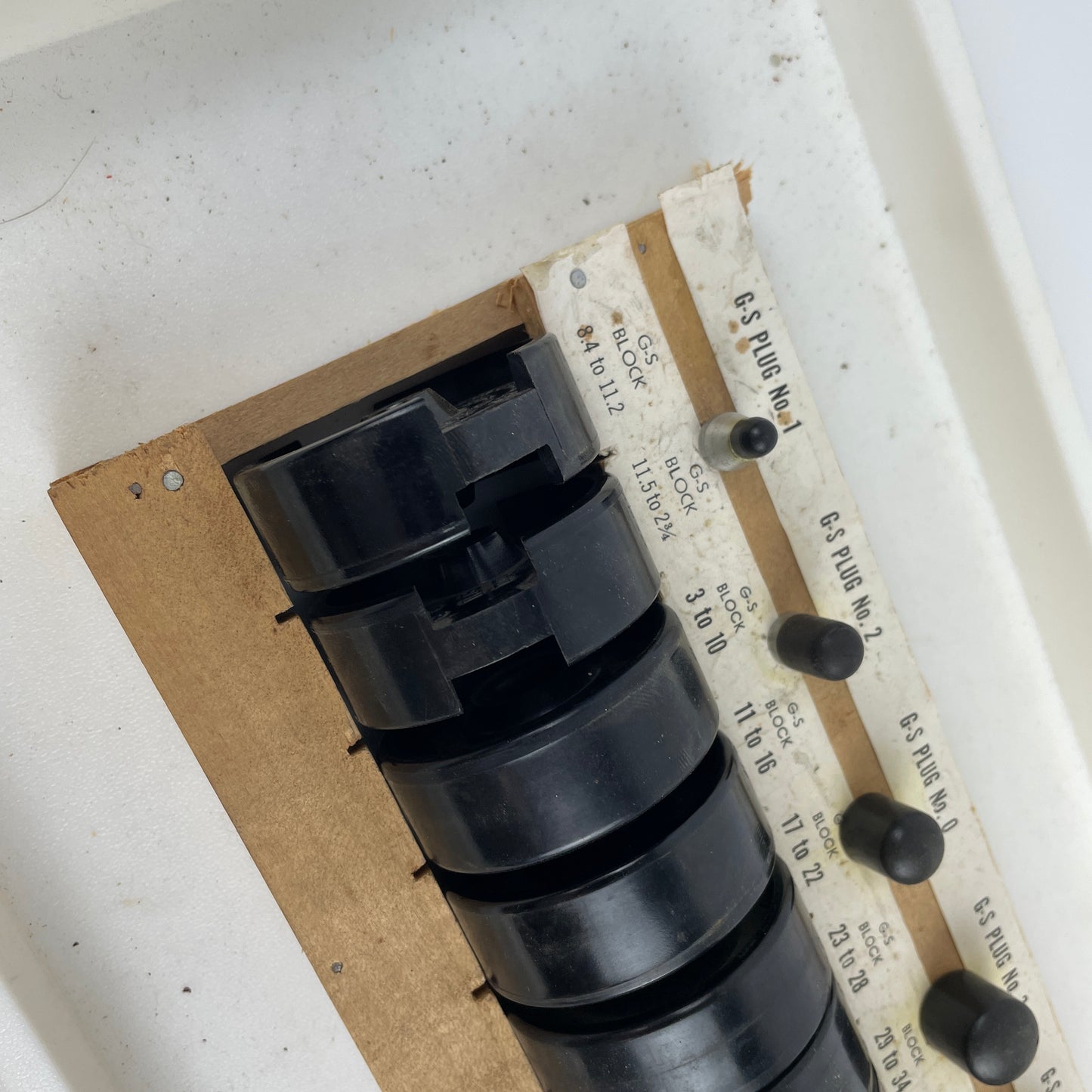 Nov Lot 89- Germanow Simon Block & Plug Set