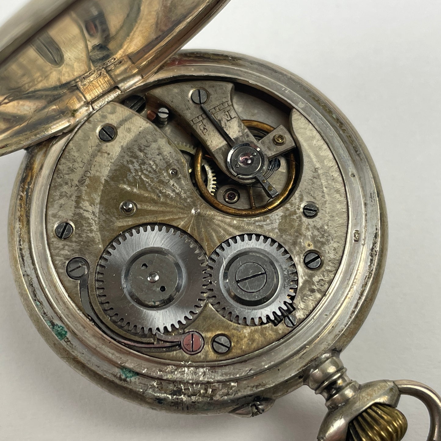 Nov Lot 37- Swiss Pocket Watch Set (2)