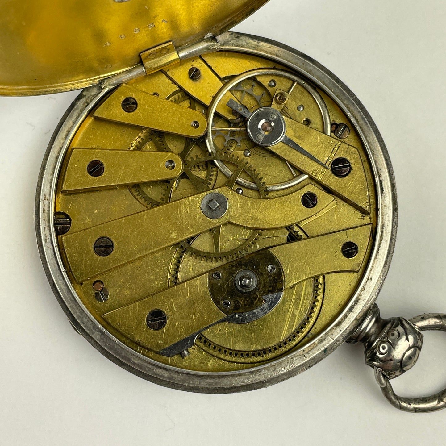 Nov Lot 37- Swiss Pocket Watch Set (2)