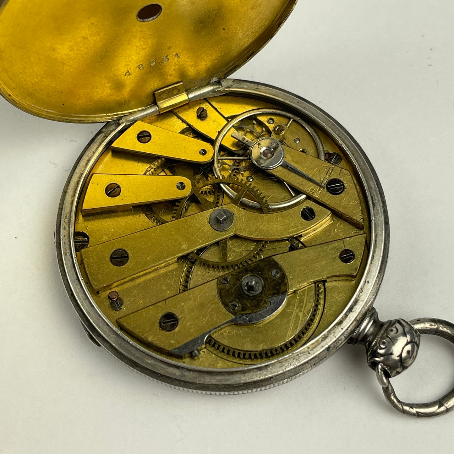 Nov Lot 37- Swiss Pocket Watch Set (2)