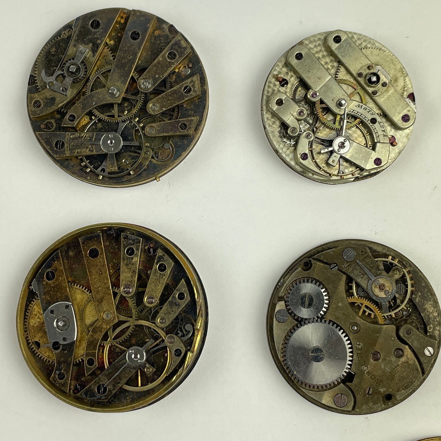 Nov Lot 40- Swiss Pocket Watch Movement Assortment (9)