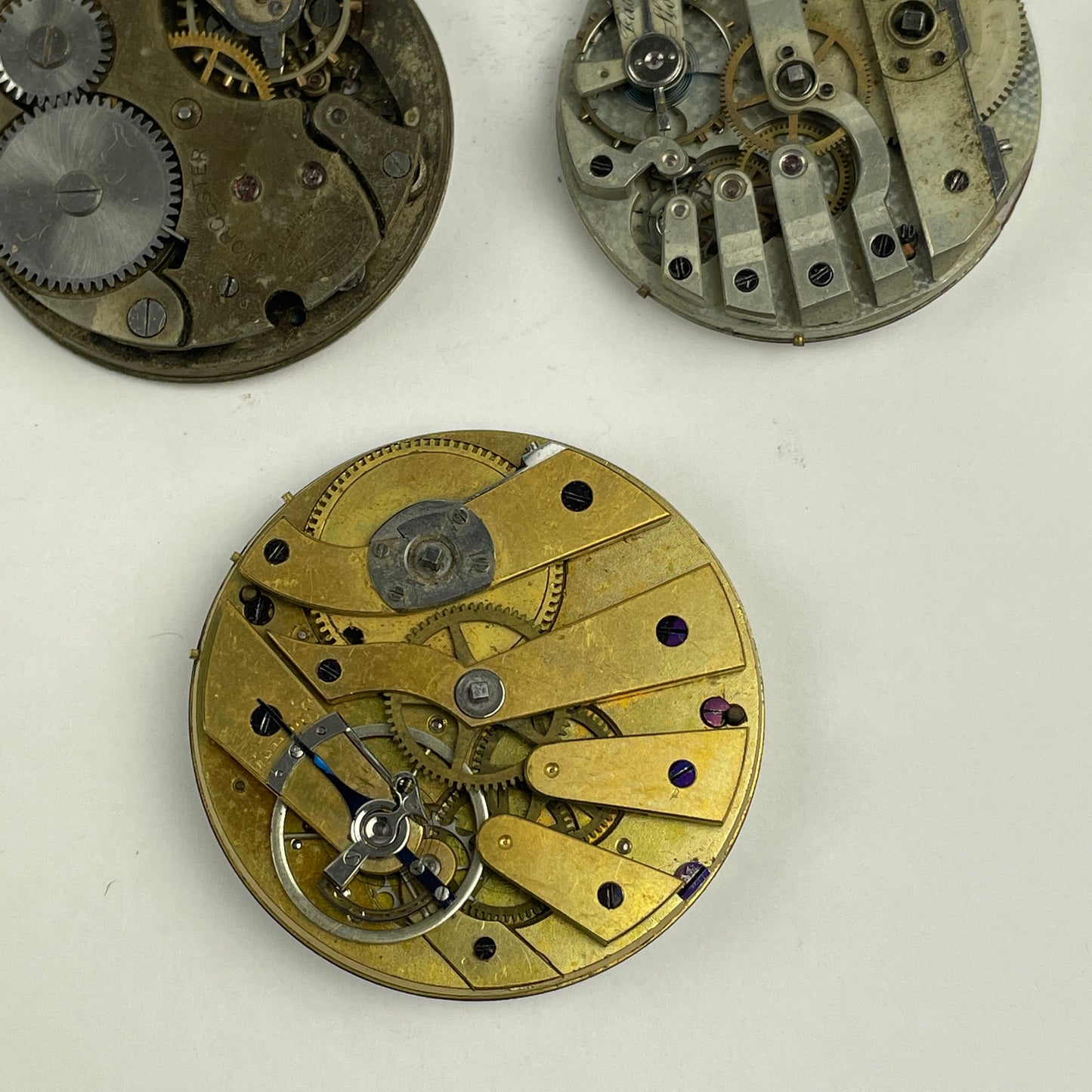 Nov Lot 40- Swiss Pocket Watch Movement Assortment (9)