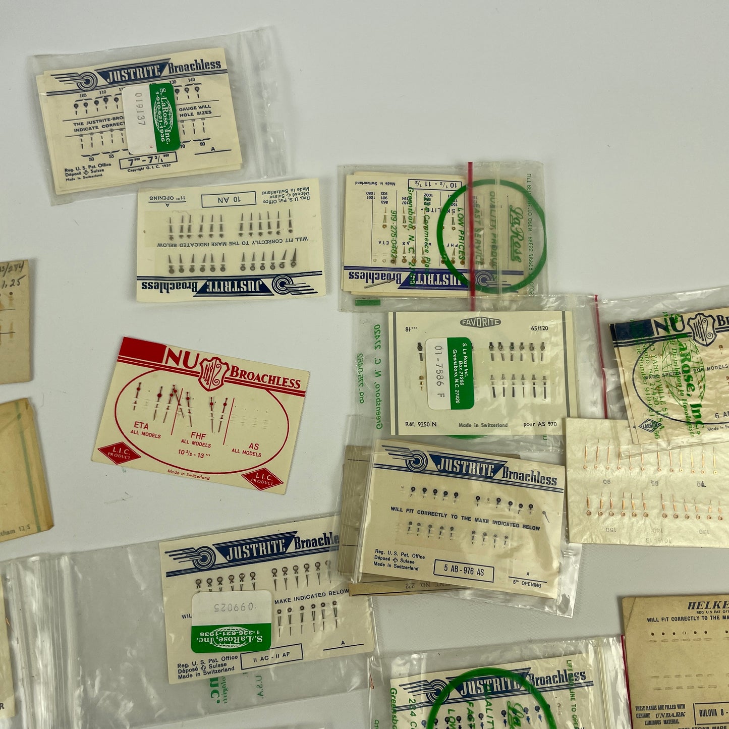 Nov Lot 34- Assorted Watch Hands