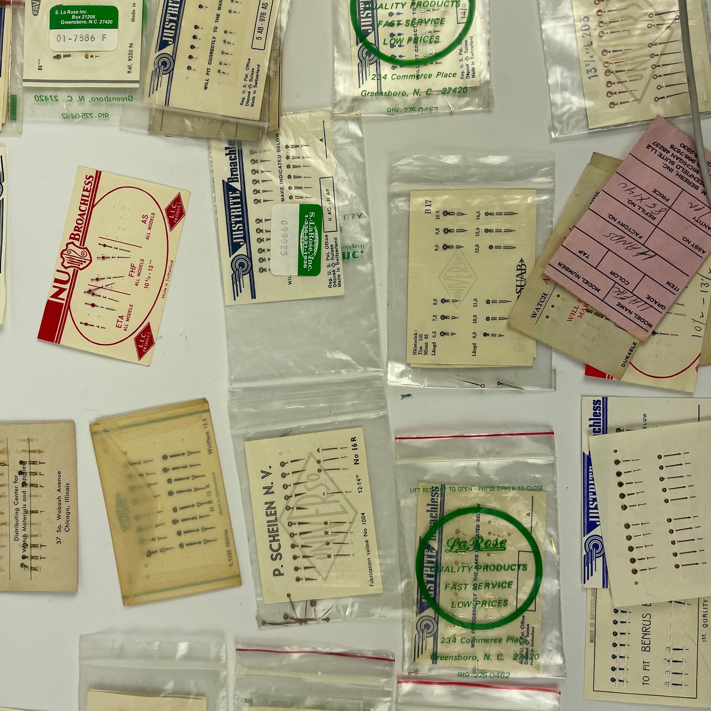 Nov Lot 34- Assorted Watch Hands