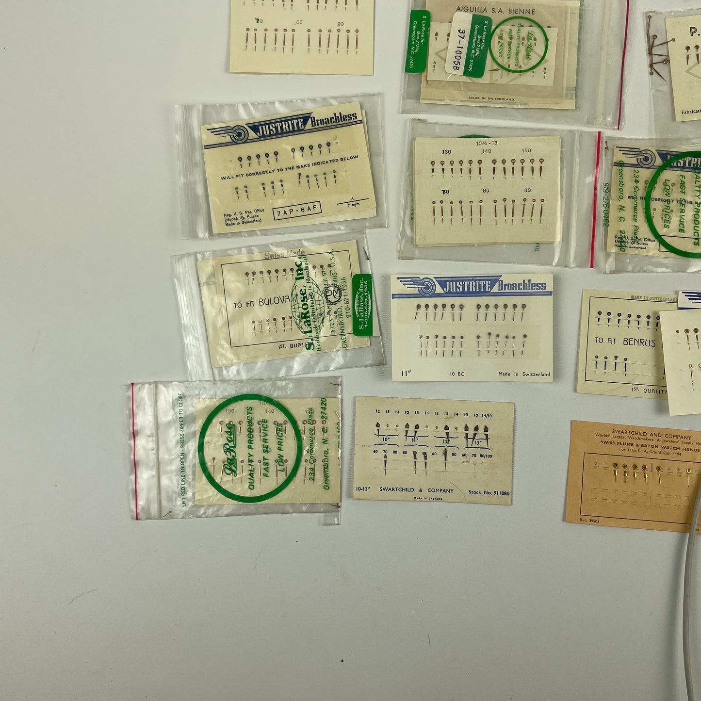 Nov Lot 34- Assorted Watch Hands