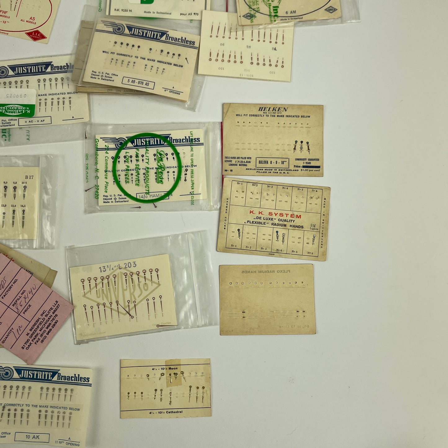 Nov Lot 34- Assorted Watch Hands