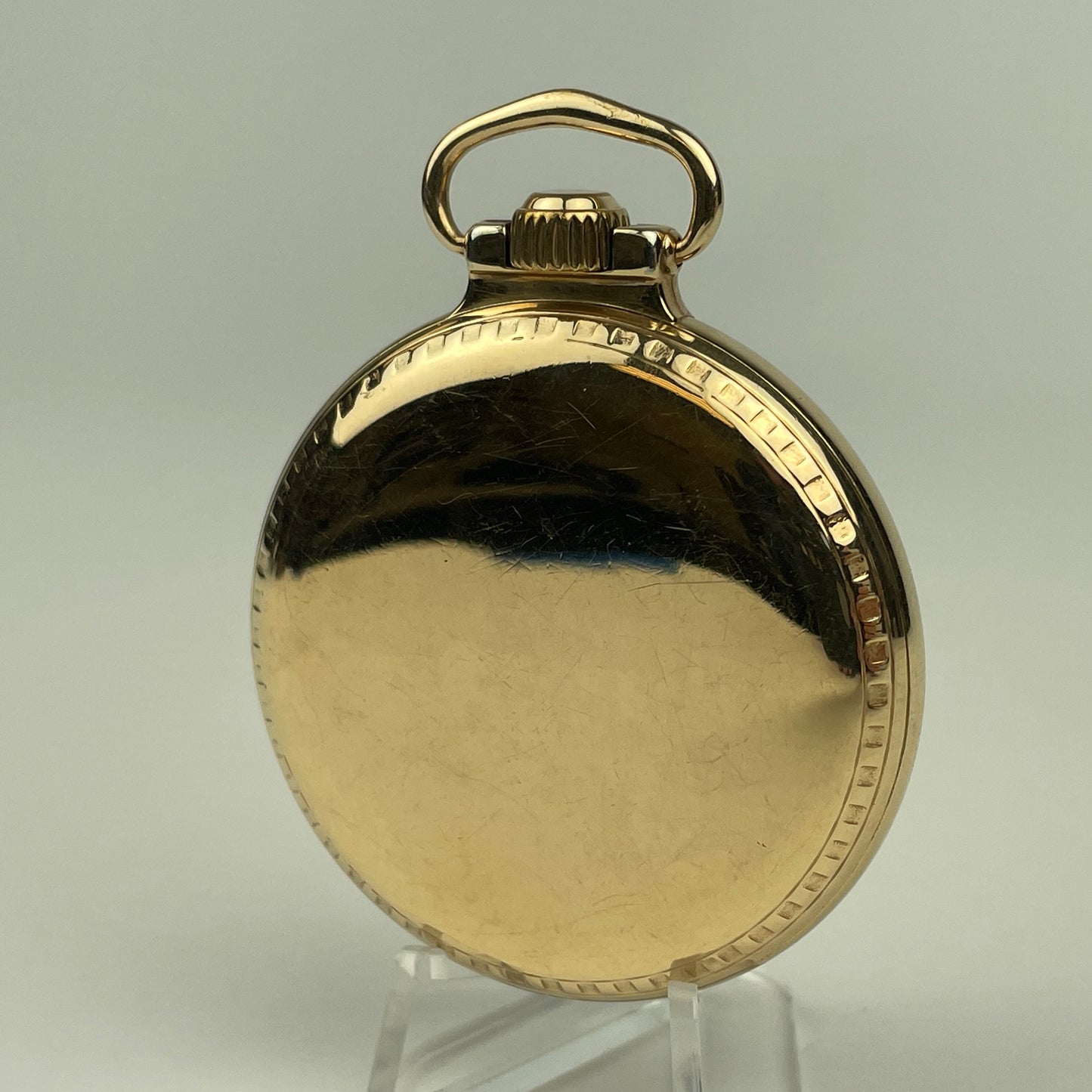 Elgin 16 Size "R.R." Screw Cover Railroad YGF Pocket Watch Case