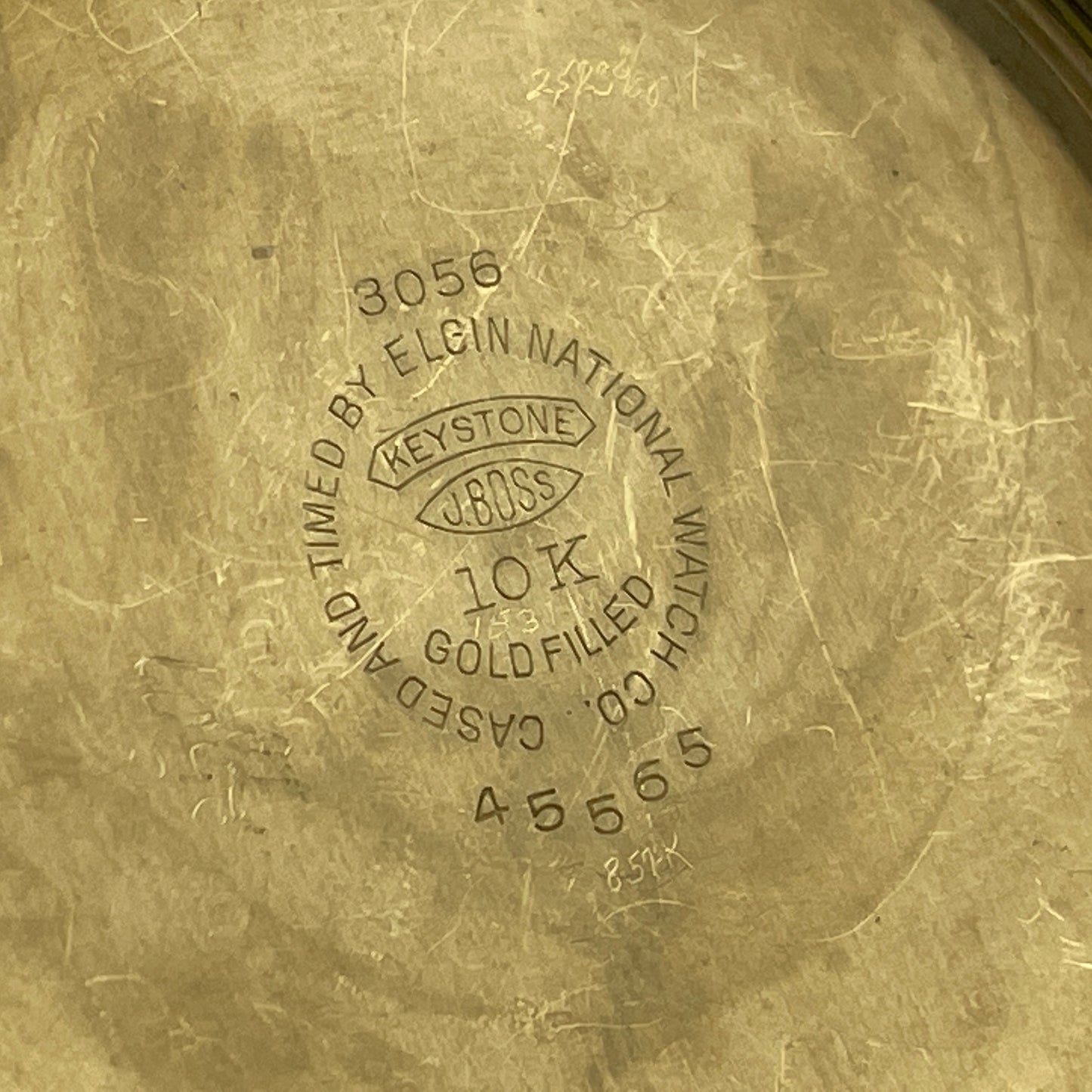 Elgin 16 Size 21 Jewel B. W. Raymond Grade 571 Railroad Pocket Watch