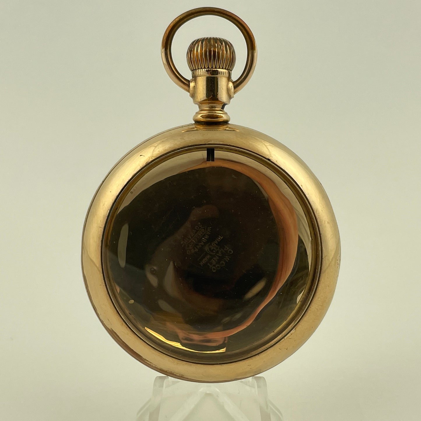 American 18 Size YGF Railroad Style Pocket Watch Case