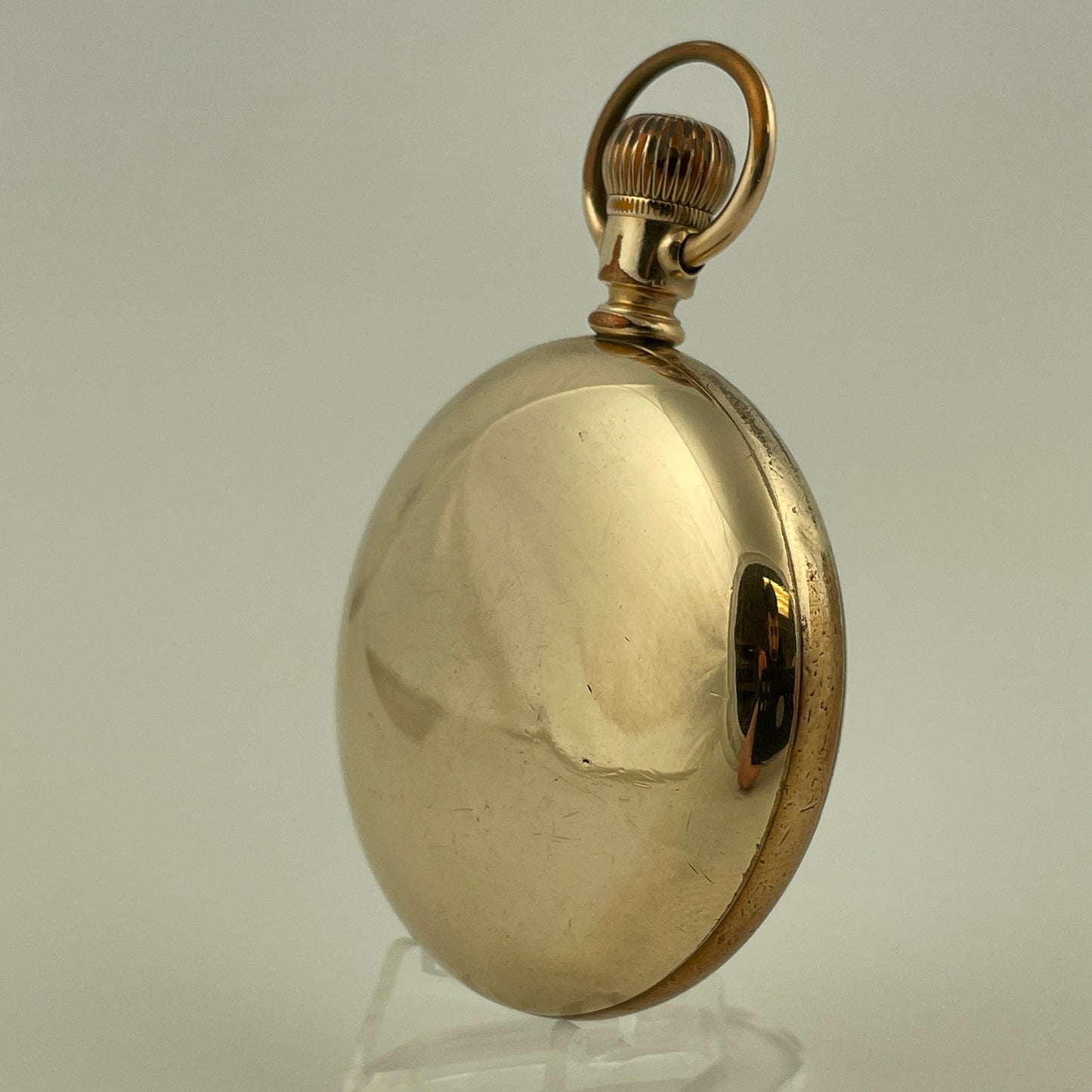 American 18 Size YGF Railroad Style Pocket Watch Case