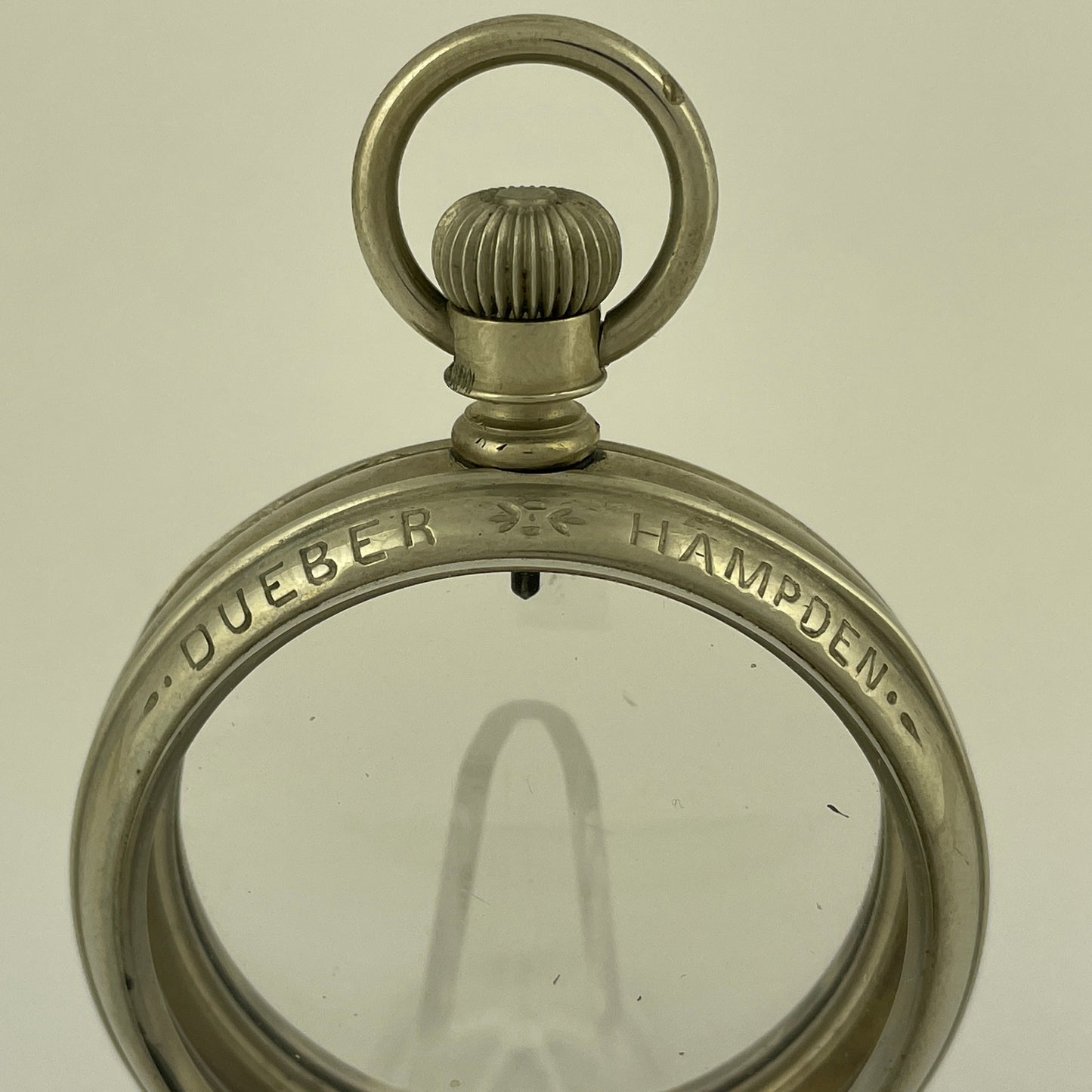 Hampden 18 Size Salesman Sample Signed Pocket Watch Case