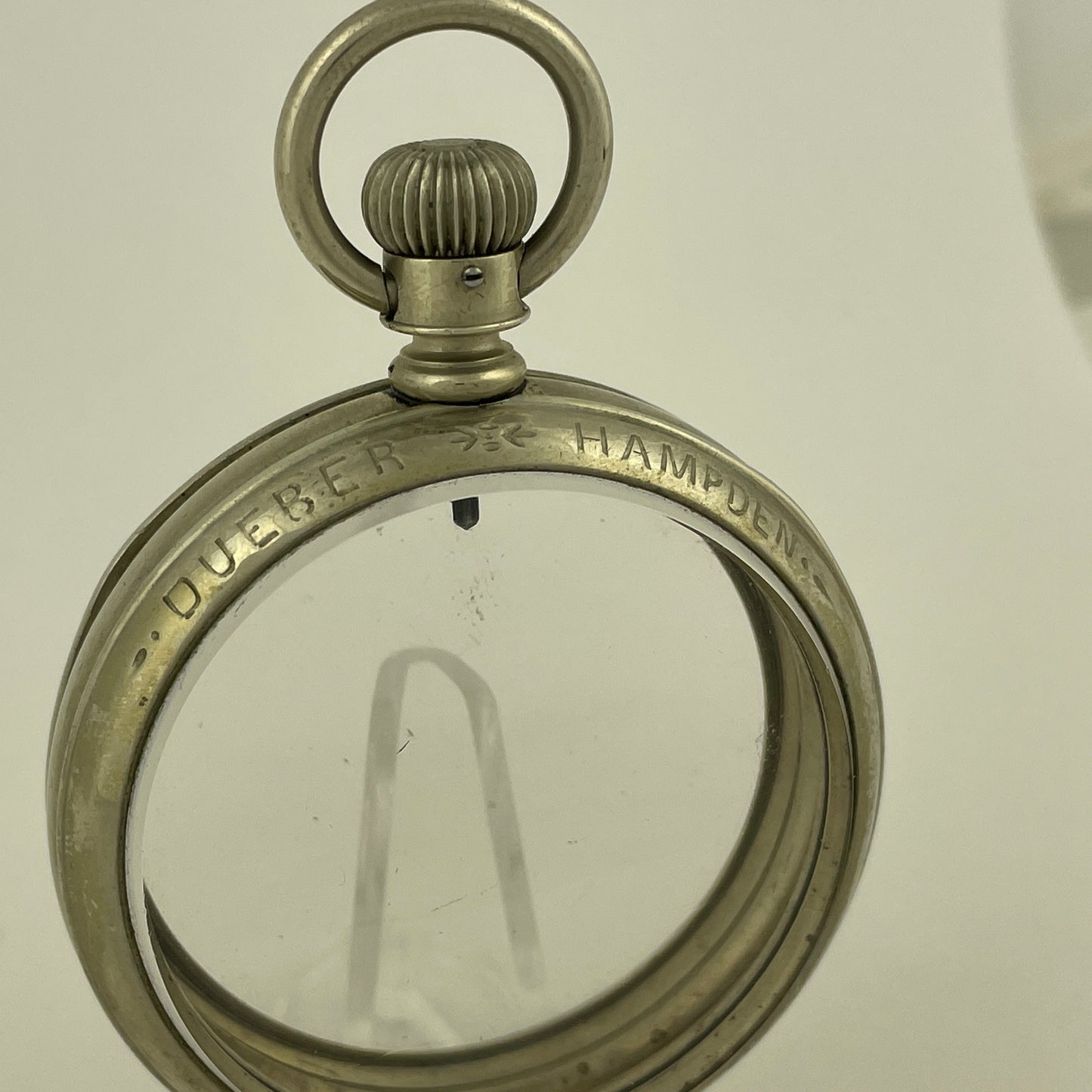 Hampden 18 Size Salesman Sample Signed Pocket Watch Case