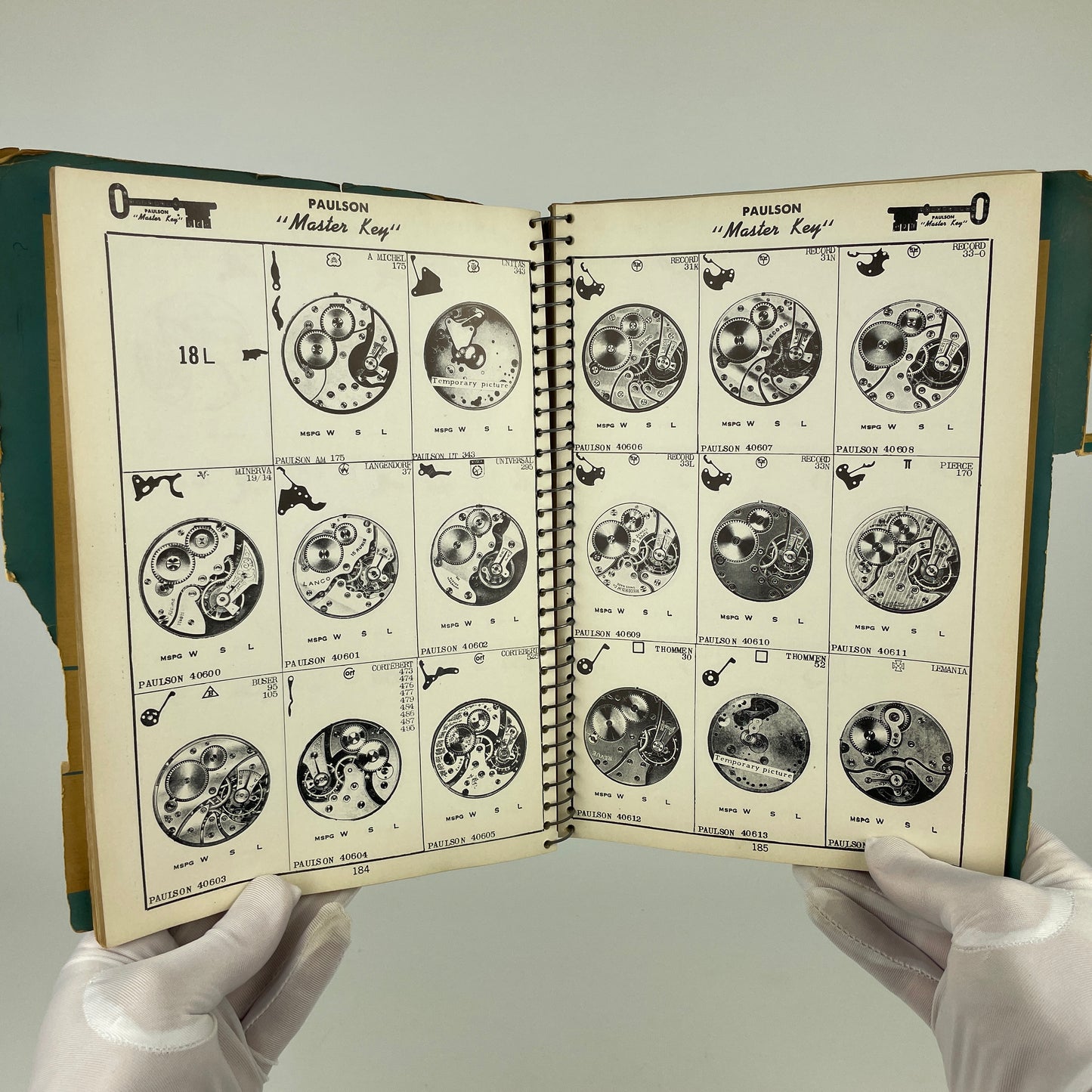Paulson’s “MASTER KEY" Swiss Catalog