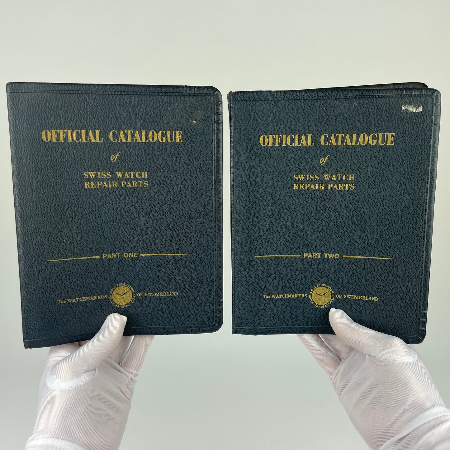 Official Catalog of Swiss Watch Parts Volumes 1 & 2