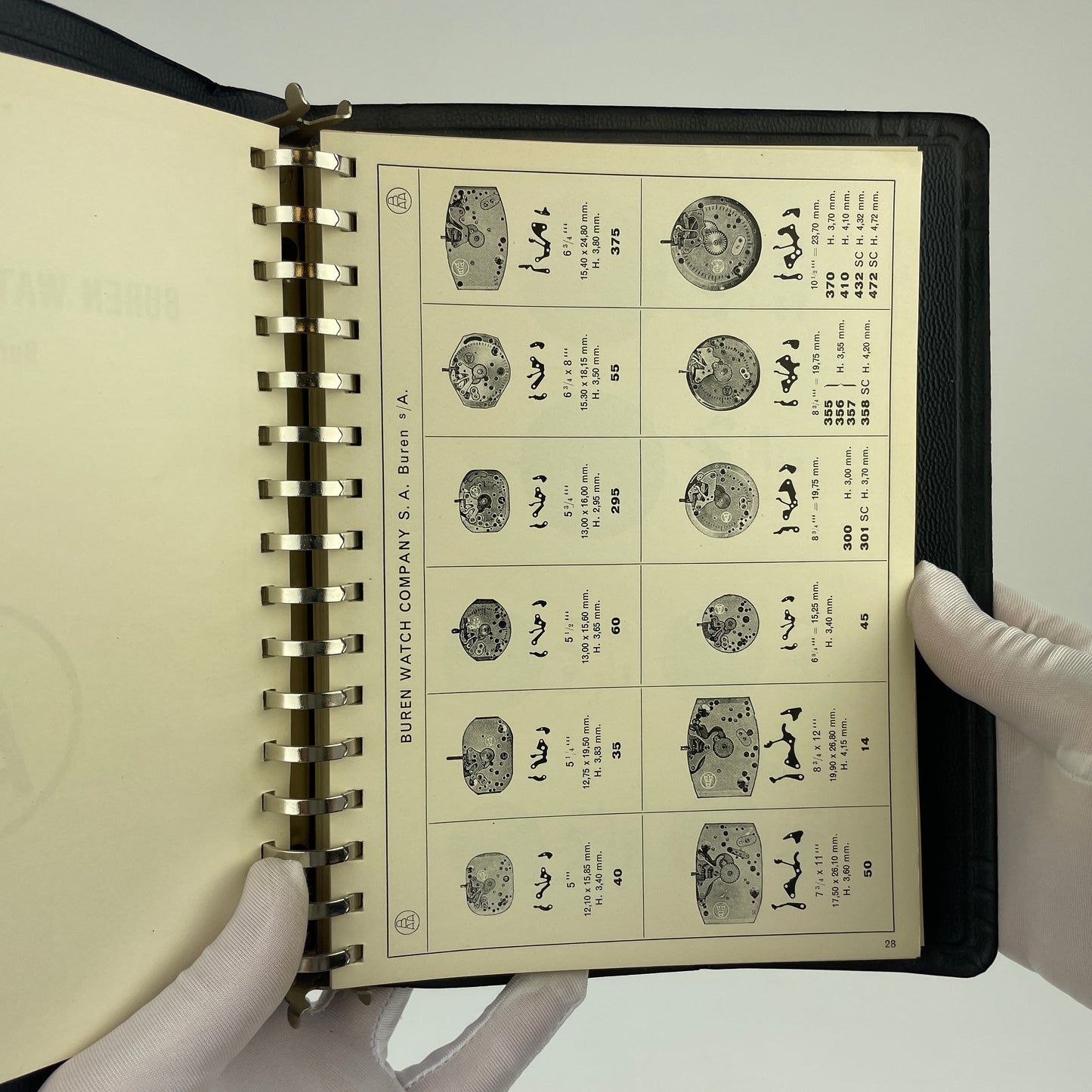 Official Catalog of Swiss Watch Parts Volumes 1 & 2