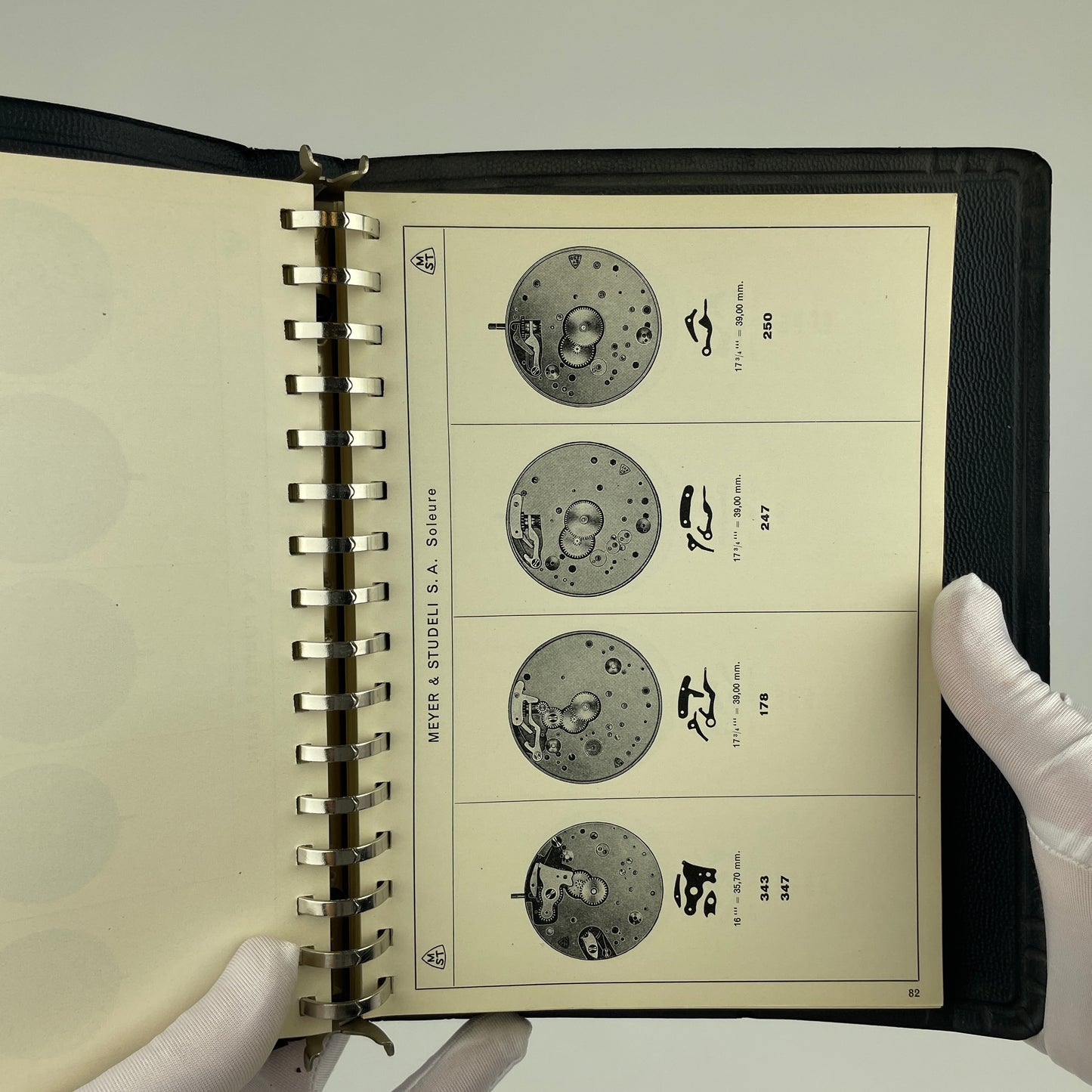 Official Catalog of Swiss Watch Parts Volumes 1 & 2
