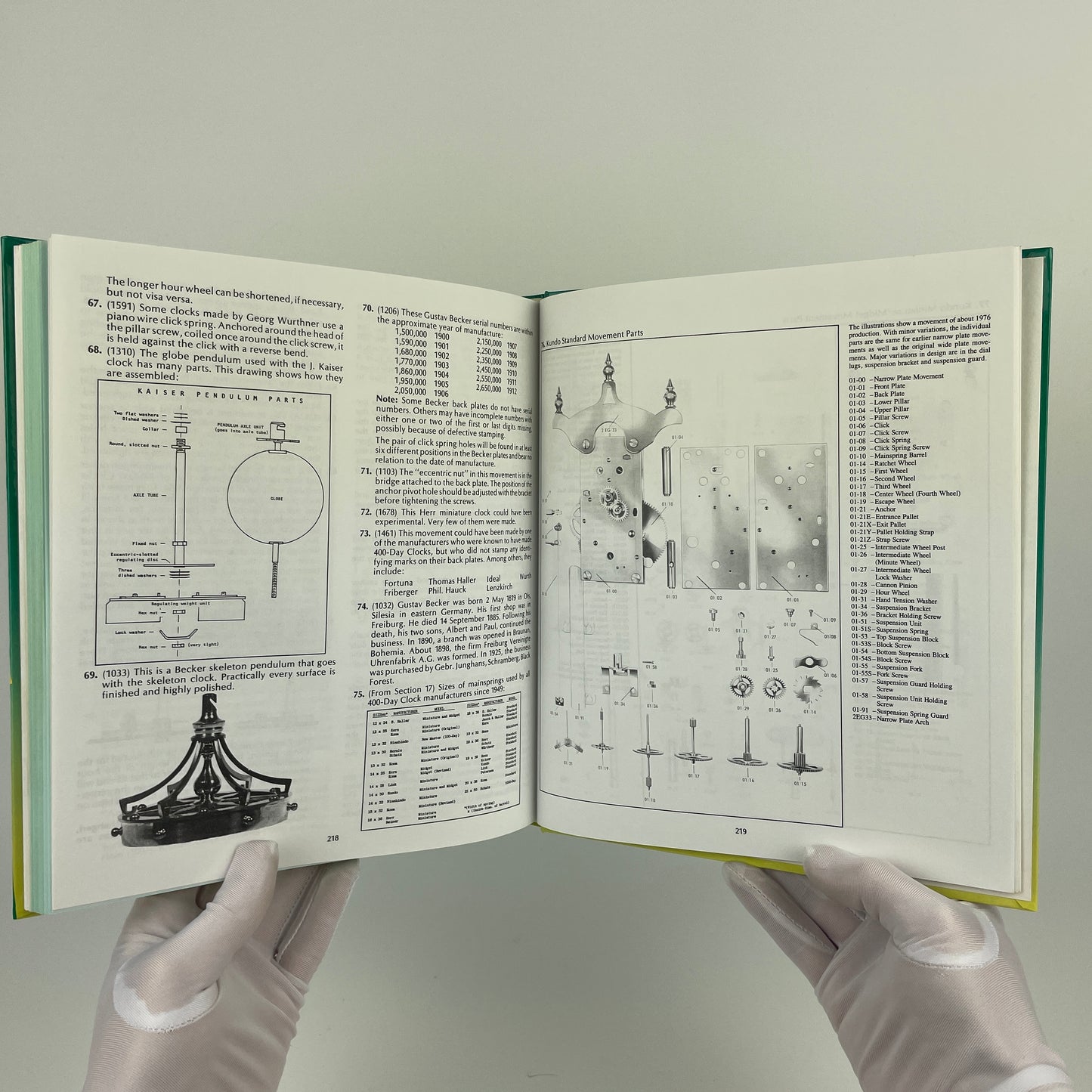 Horolovar 400 Day Clock Repair Guide