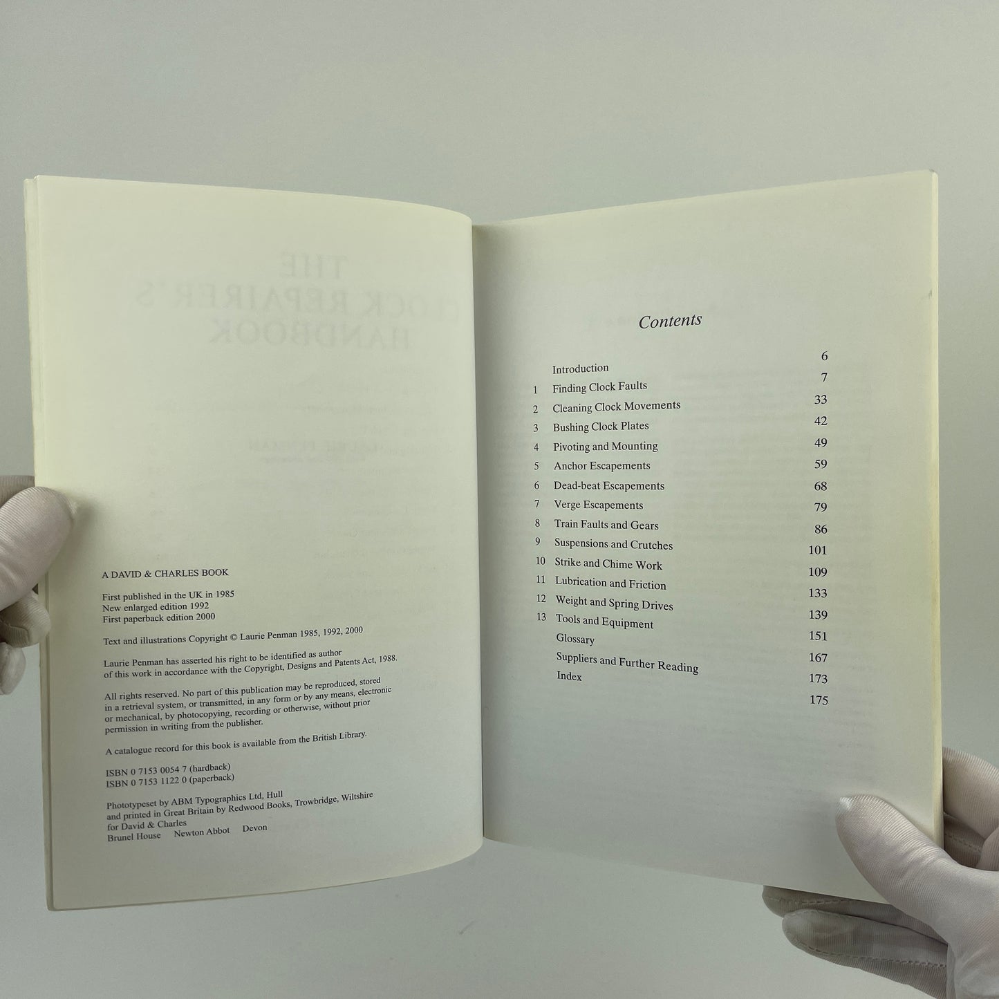 The Clock Repairer’s Handbook