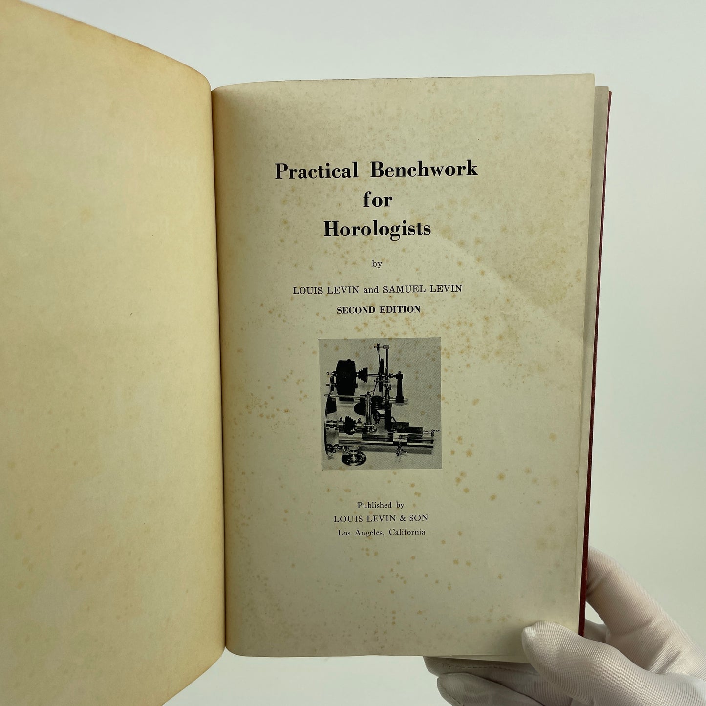 Practical Benchwork for Horologists